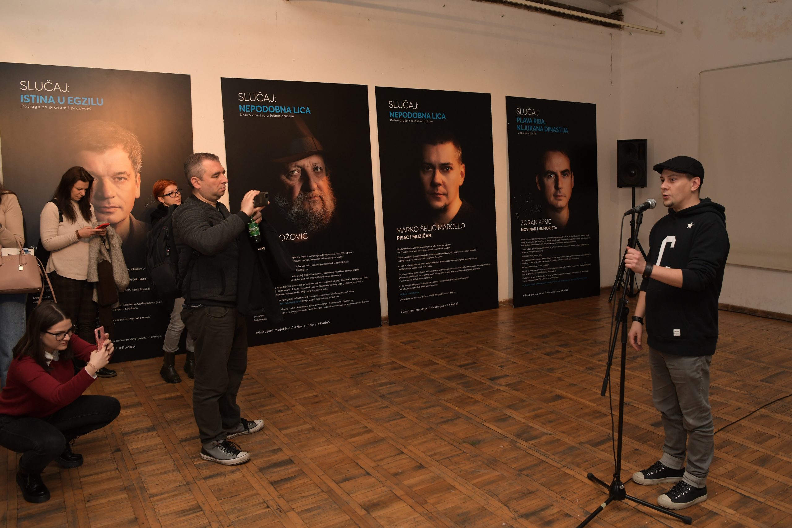 Beograd, 21.12.2021. KC Grad, Udruženje građana #KudeS i festival #Nušićijada, Izložba DEŠAVA SE NUŠIĆ I JADA Foto: Goran Srdanov/Nova.rs