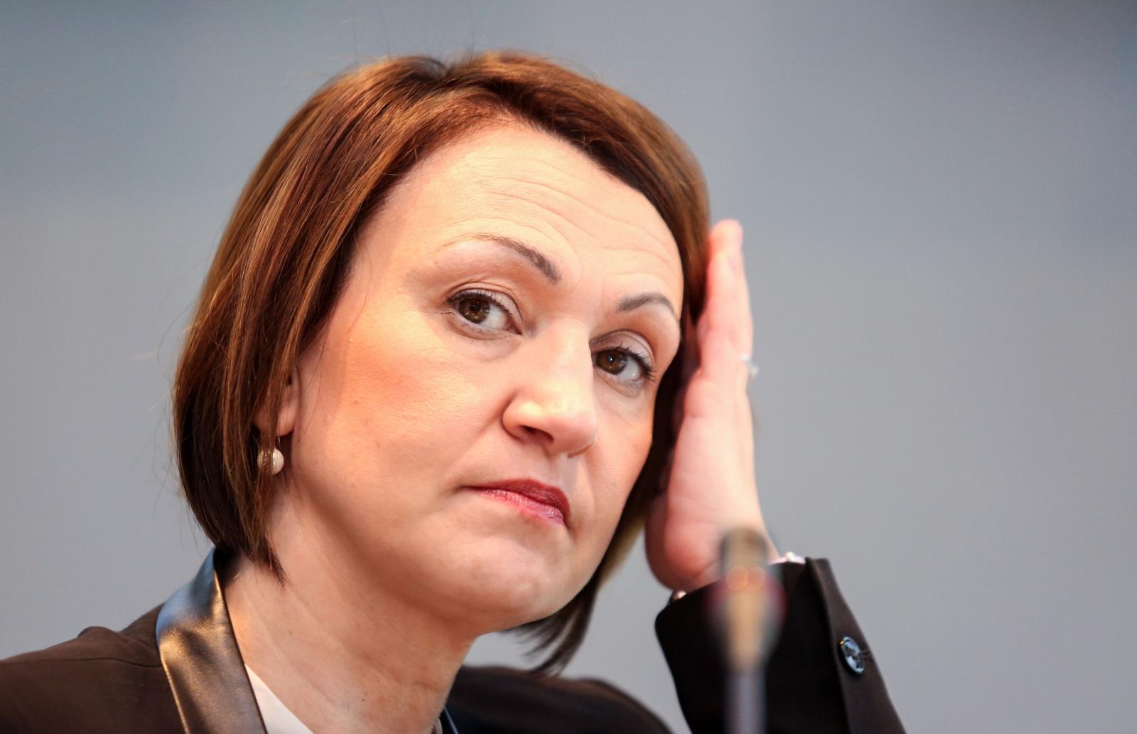 26.02.2020., Zagreb - Predstavljene edukativno-informativne aktivnosti u sklopu projekta "Stavi pravu stvar na pravo mjesto!". Jelena Pavicic Vukicevic. 
Photo: Marin Tironi/PIXSELL