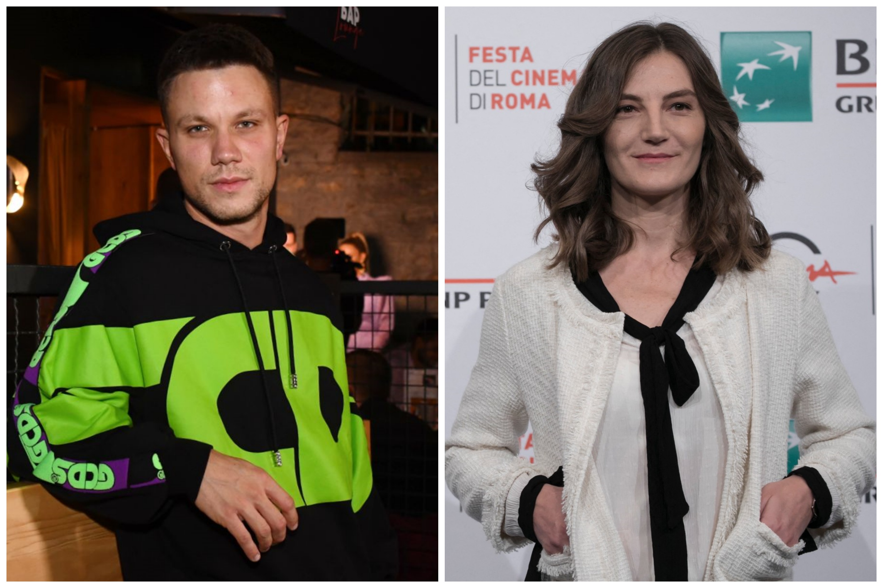 Relja Popović i Kamka Točinovski, kombo Foto: Goran Srdanov/Nova.rs/Paradisi Alessia/ABACA / Abaca Press / Profimedia