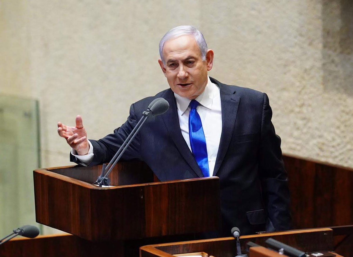 Benjamin Netanyahu, Swearing in ceremony of new unity government