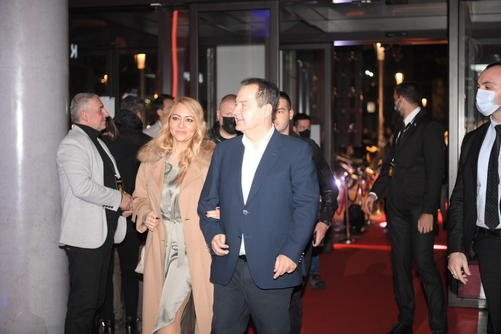 Beograd 02.11.2021. Premijera filma Južni vetar 2 Ubrzanje, u Kombank dvorani, film Južni vetar drugi deo Foto: Dragan Mujan/Nova.rs