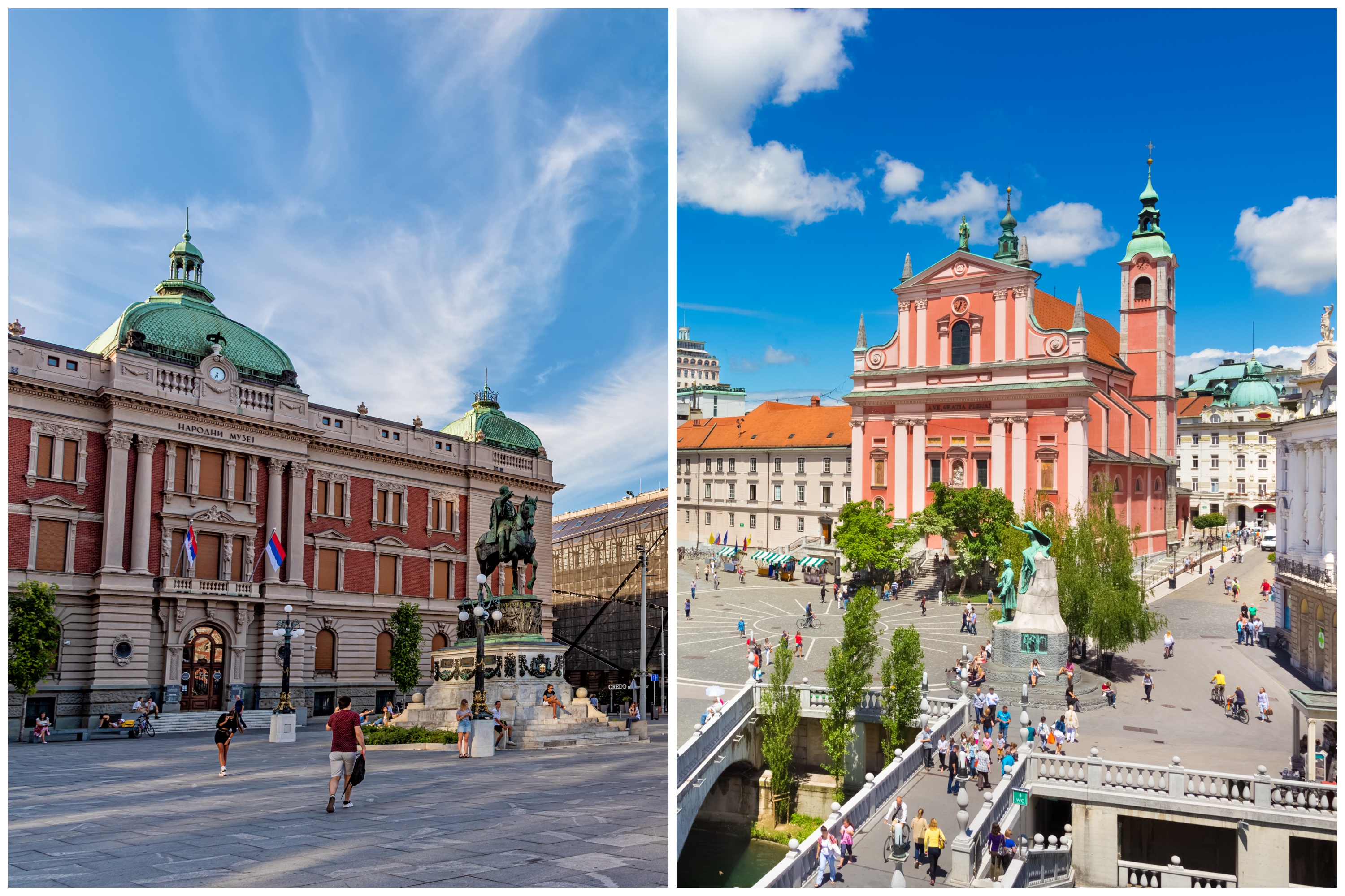 Beograd, Ljubljana kombo Foto: Shutterstock/Nenad Nedomacki