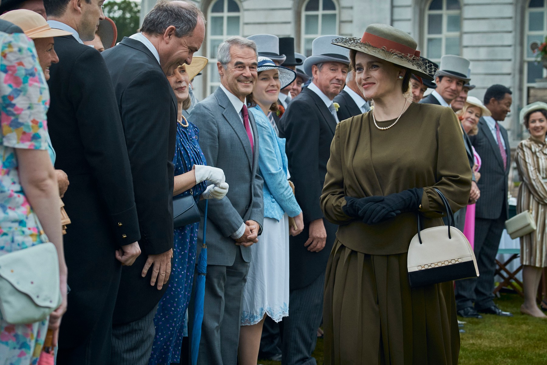 Stills from the TV series "The Crown"