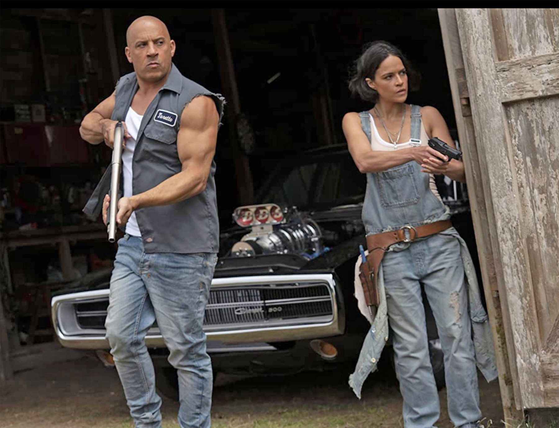 FAST AND FURIOUS 9 2021 Universal Pictures film with Vin Diesel and Michelle Rodriguez