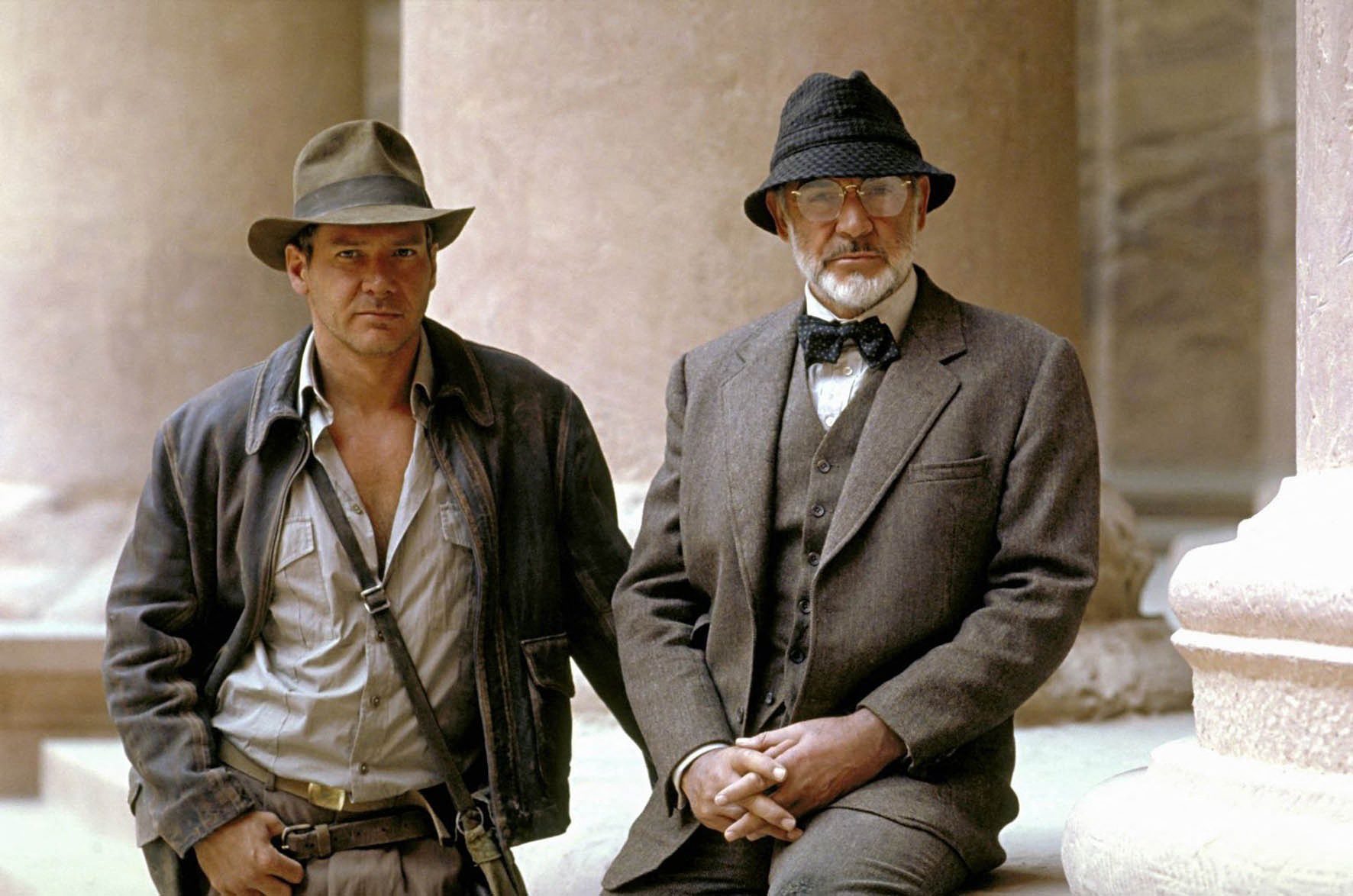 Archives - Indiana Jones et la derničre croisade - 1989 Harrison Ford - Sean Connery,Image: 566699784, License: Rights-managed, Restrictions: , Model Release: no, Credit line: MPP / Bestimage / Profimedia