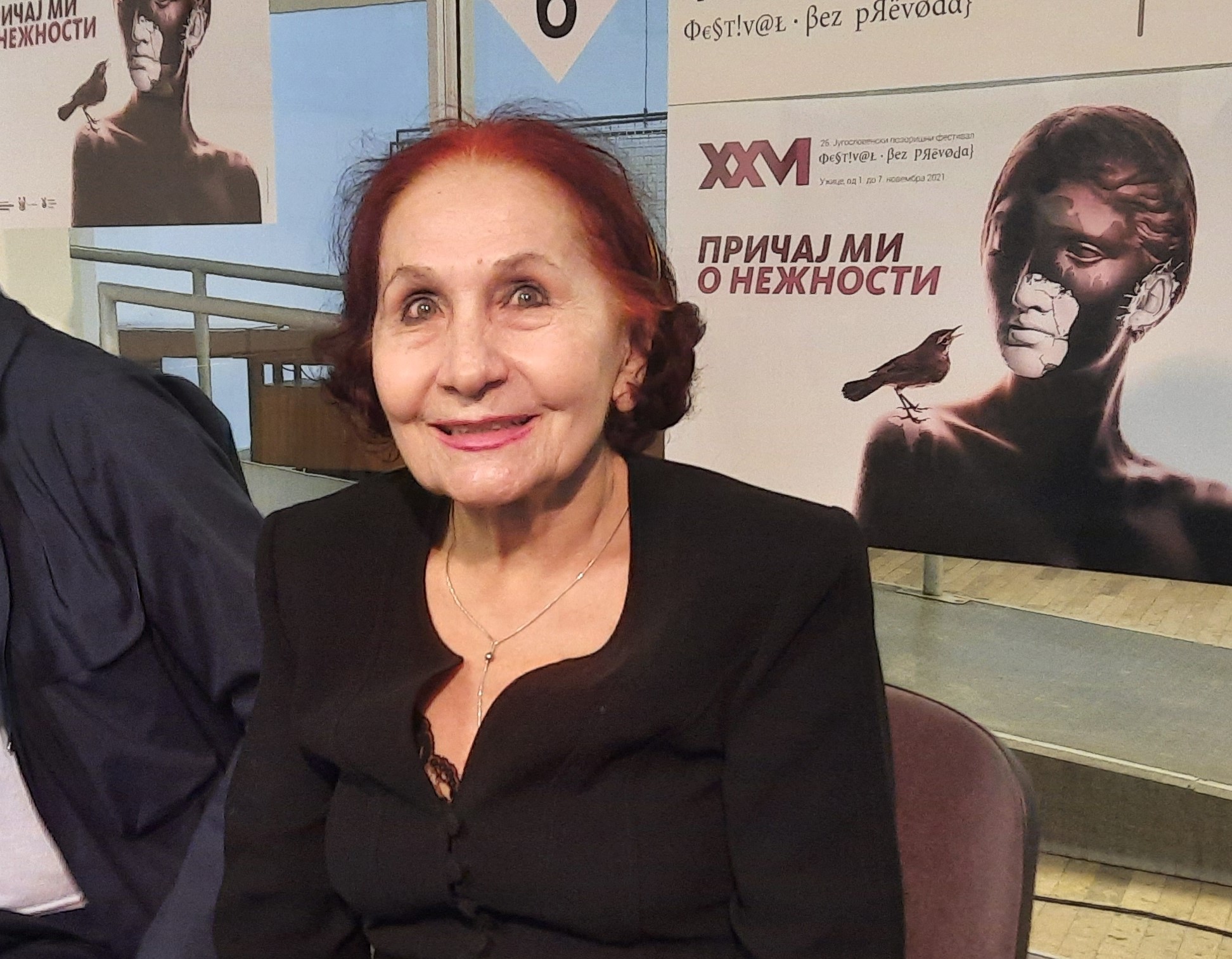 Vida Ognjenović. Užice, JPF, Jugoslovenski pozorišni festival, Ardalion, nagrada Foto: Slavica Panić/Nova.rs