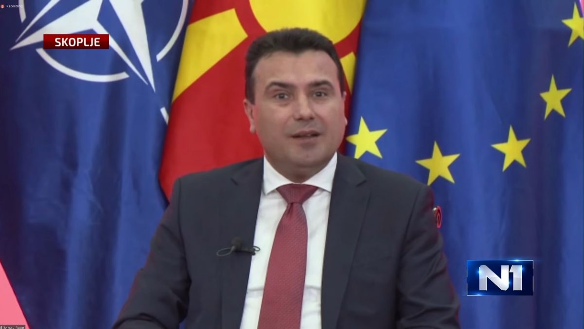Zoran Zaev, emisija Pressing Foto: N1