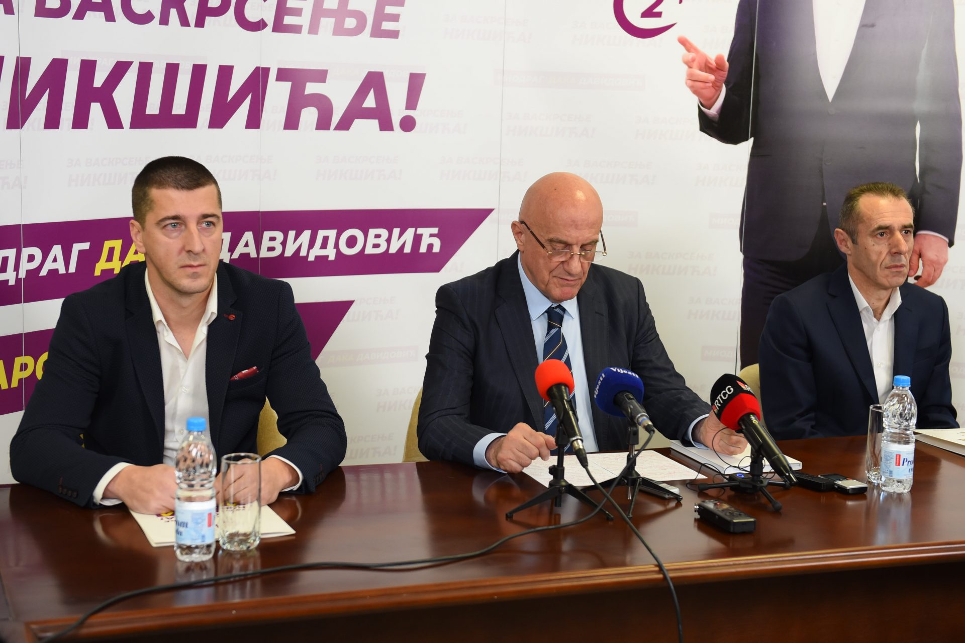 Miodrag Daka Davidović Foto: Narodni pokret Crne Gore/Promo