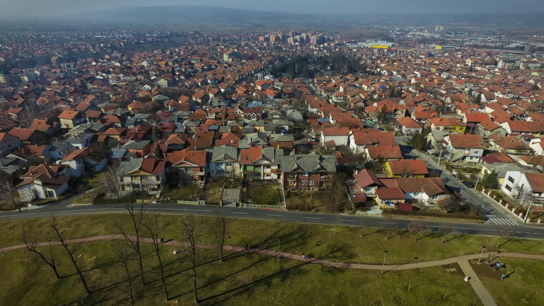 Kruevac, Aerial view
