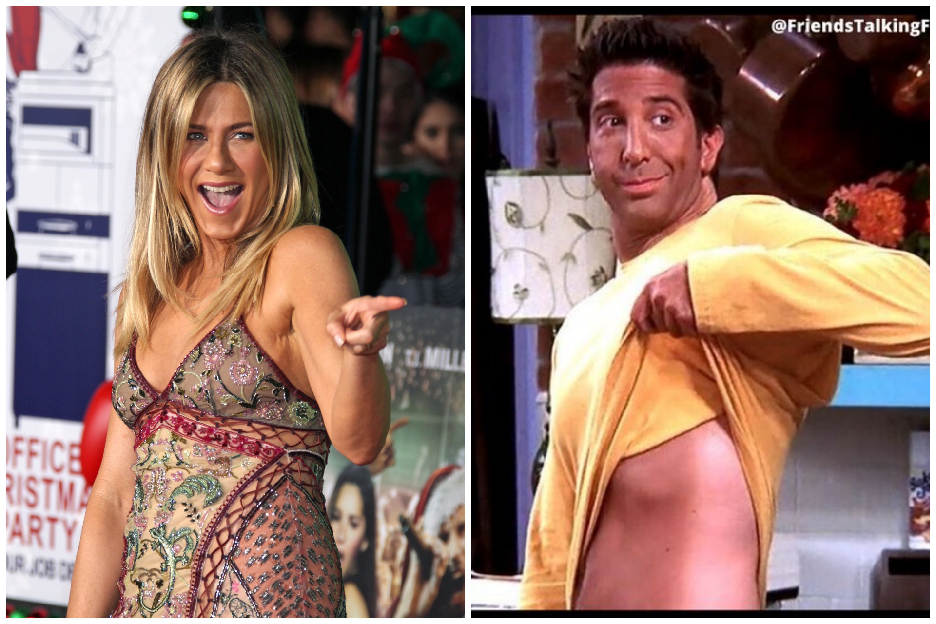 dženifer aniston i ros kombo