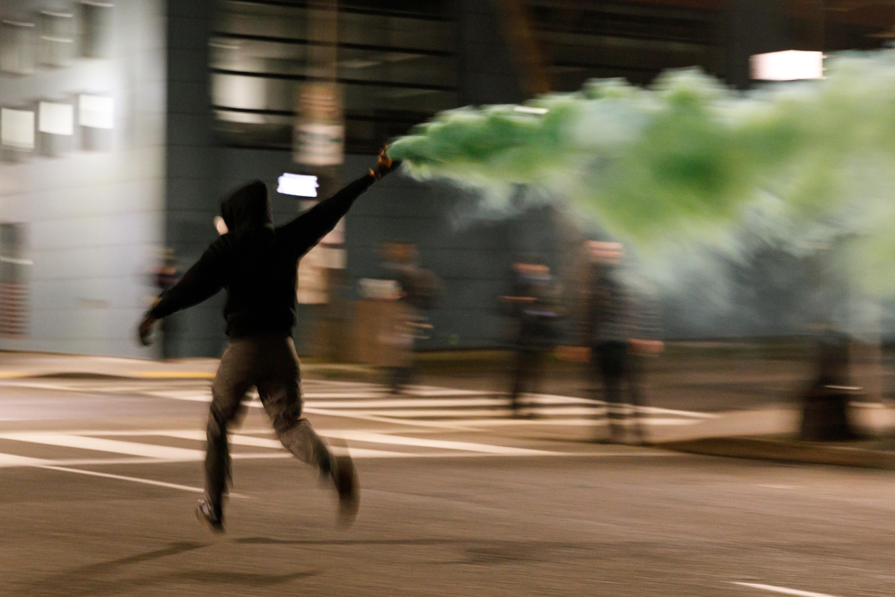 Protesters Attack Hatfield Federal Courthouse in Oregon