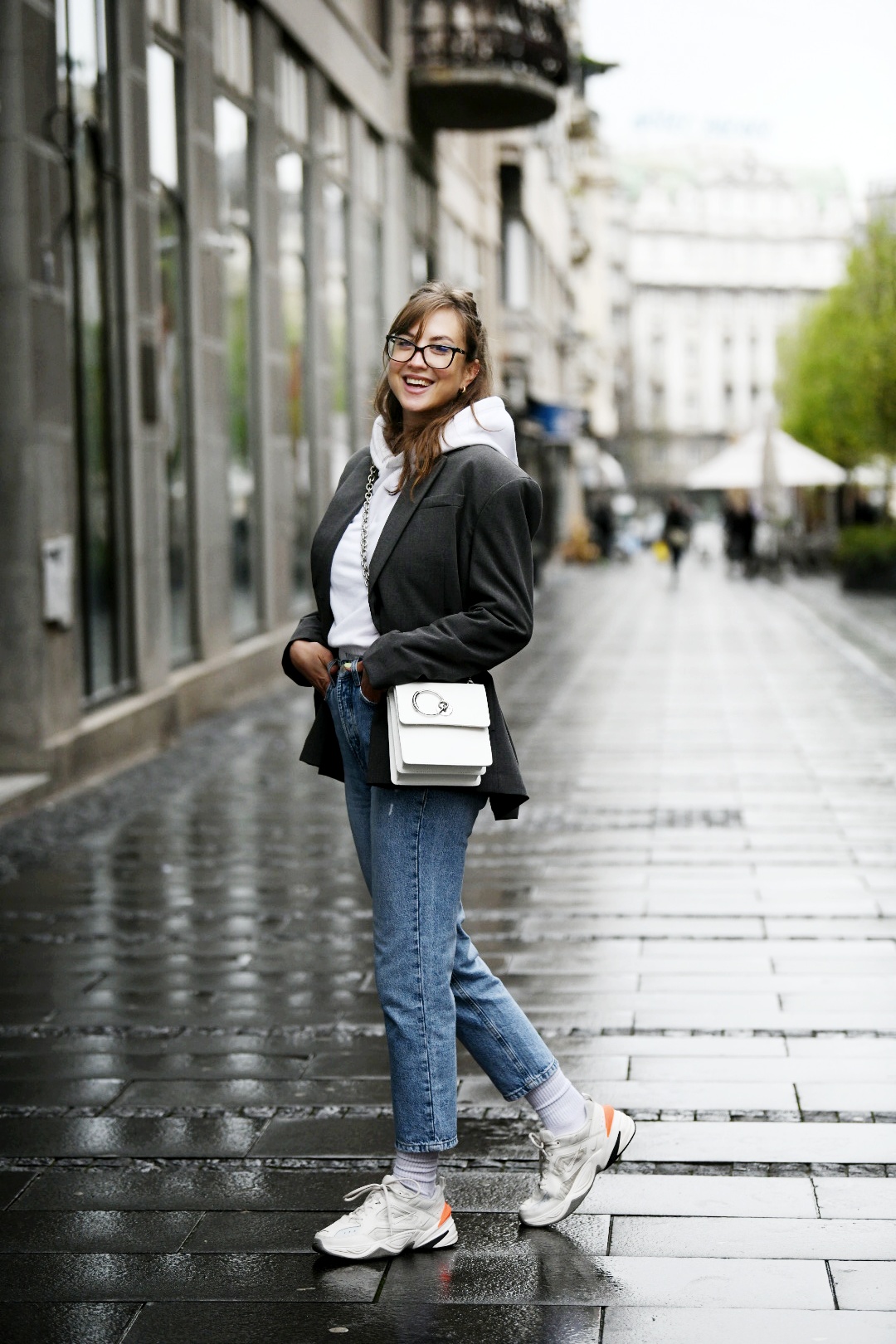 Beograd, 04.04.2021. Moda, Street Style, Ulična moda, Katarina Foto: Vesna Lalić/Nova.rs