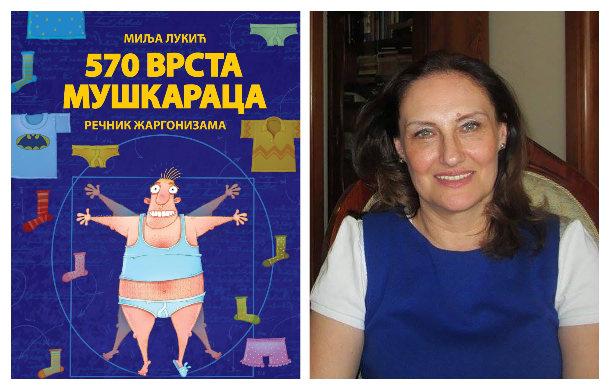 Milja Lukić,  570 vrsta muškaraca (rečnik žargonizama)