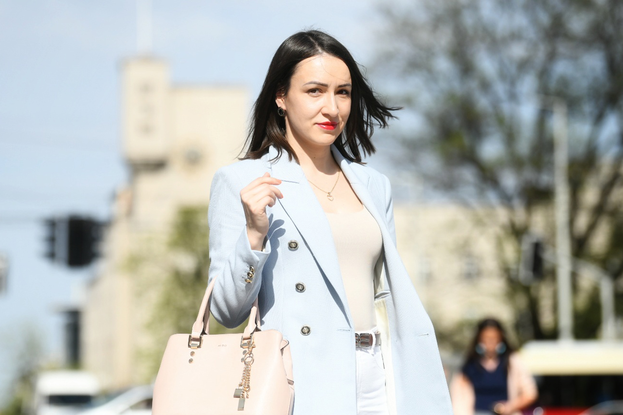 BEOGRAD 12. april 2021. Street Style, Moda, fashion, moda u Beogradu, street stil Foto:Vesna Lalić/Nova.rs