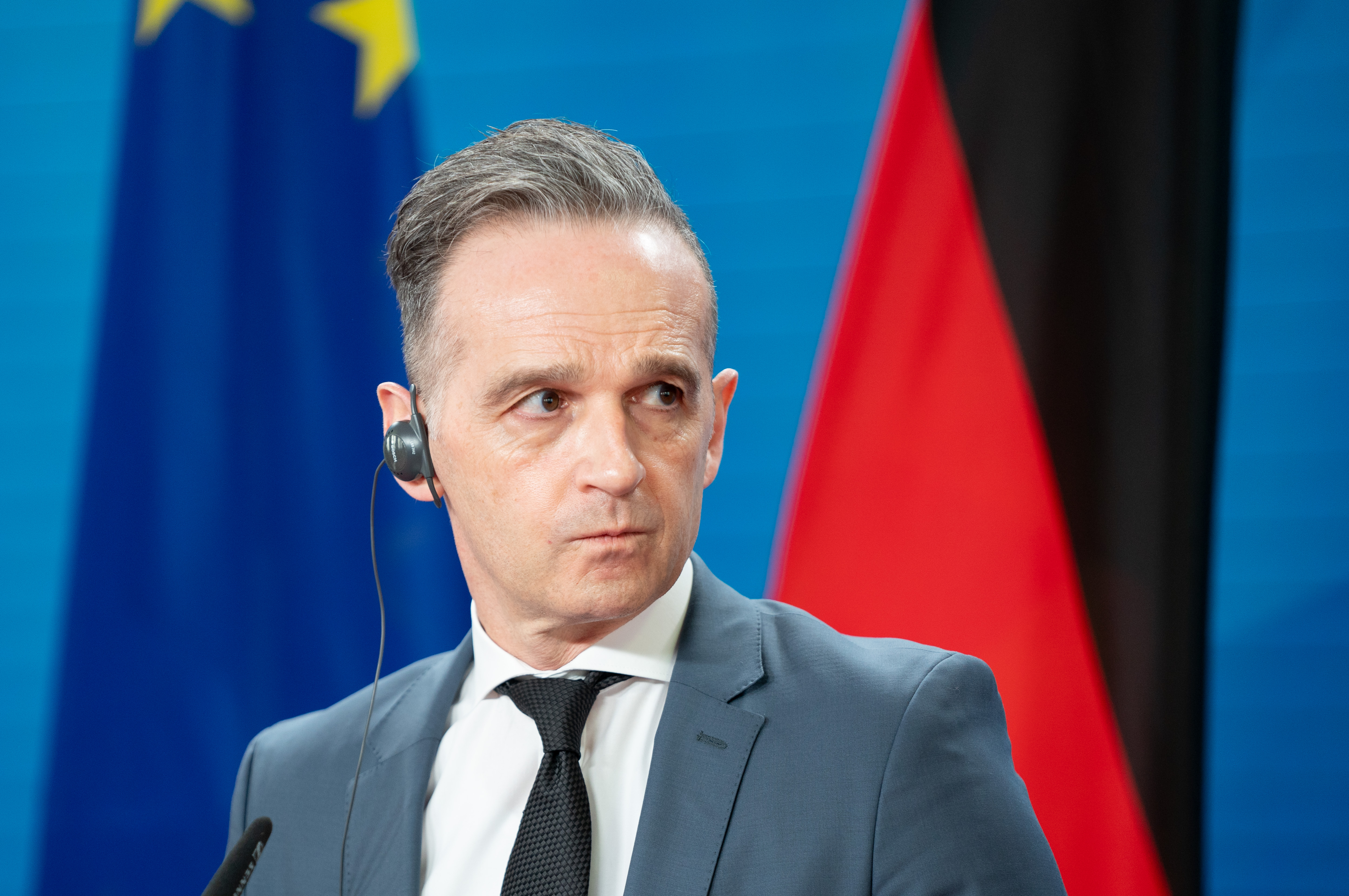 German Foreign Minister Maas meets Jordanian counterpart Safadi