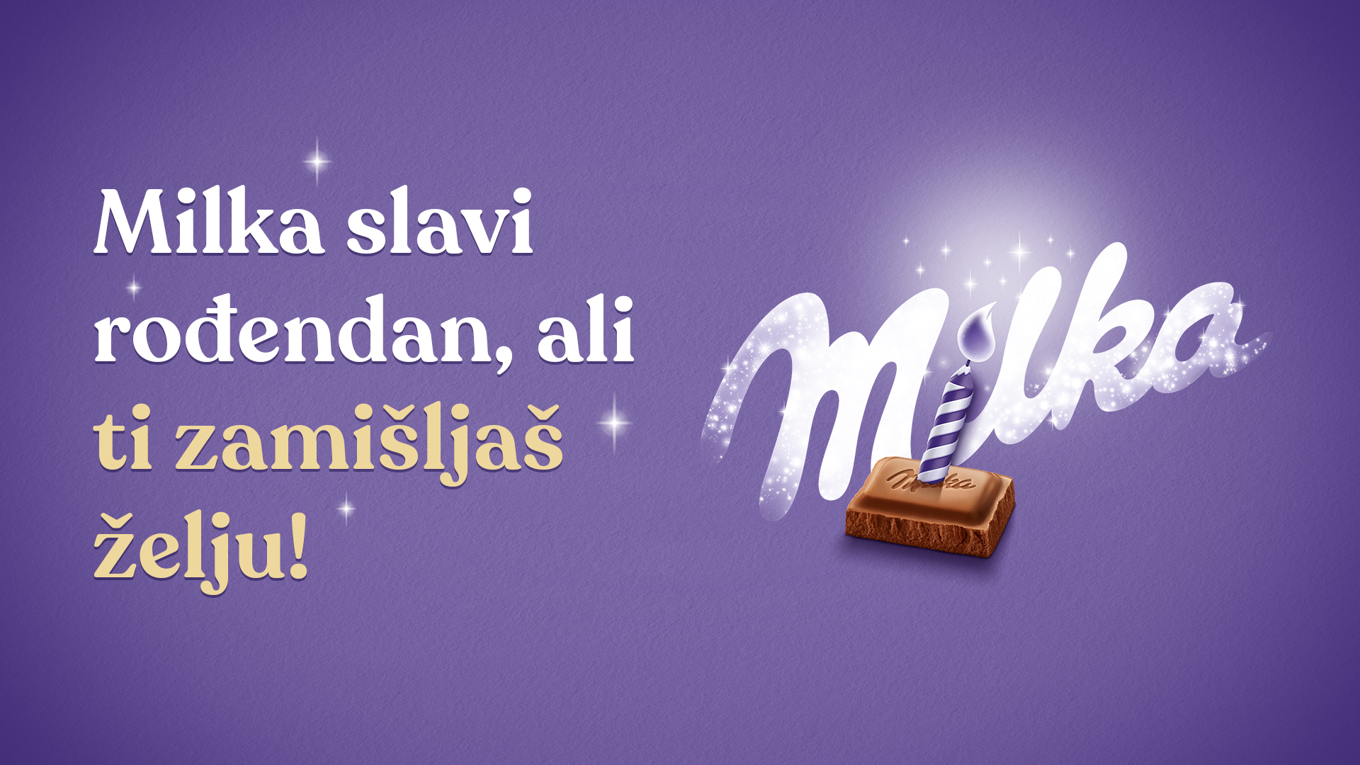 milka čokolada promo slavi rodjendan