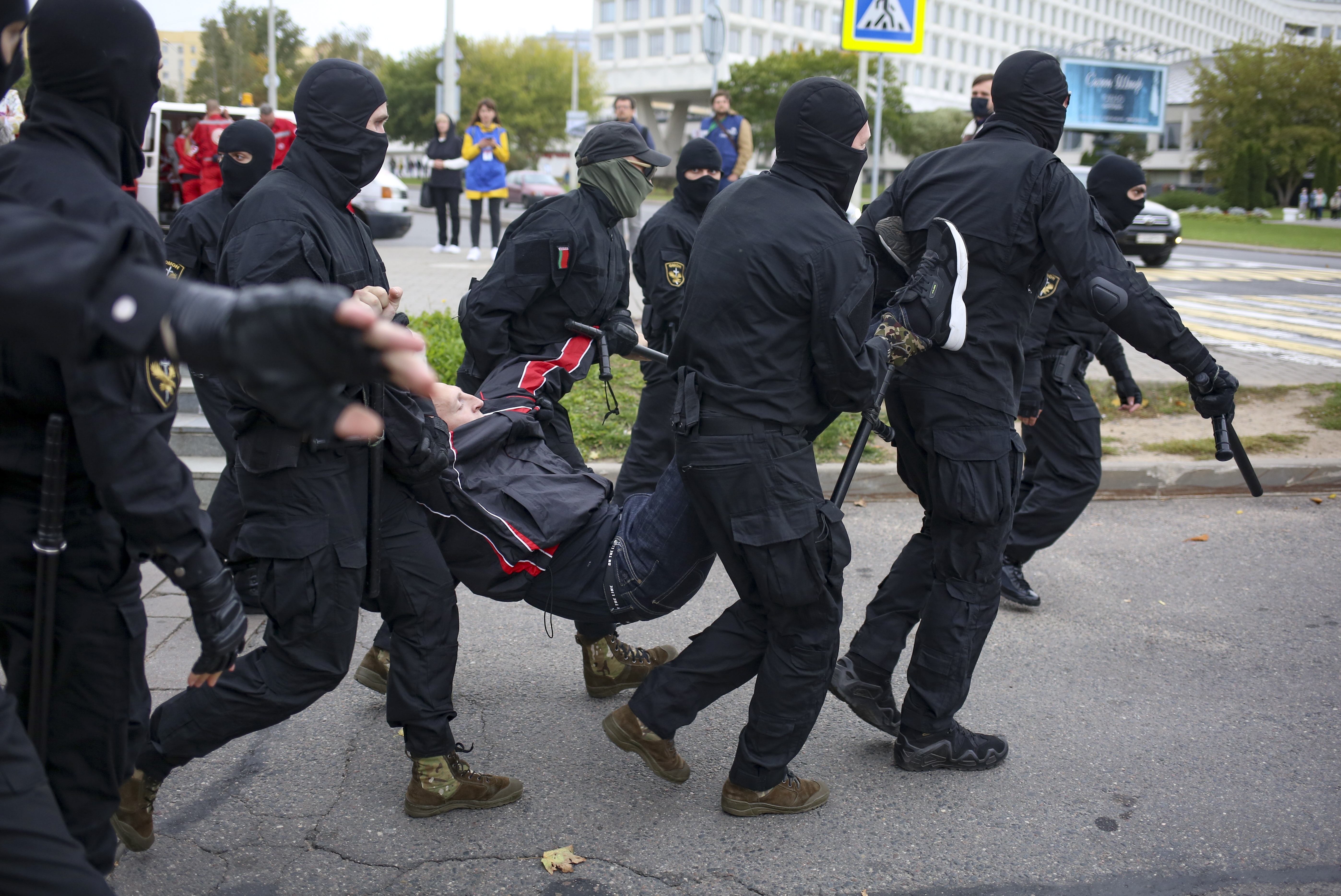 Minsk, Belarus Protests
