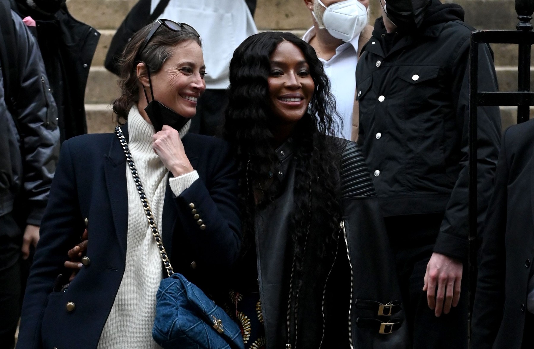 Paris Celebrities at the Fendi fashion show