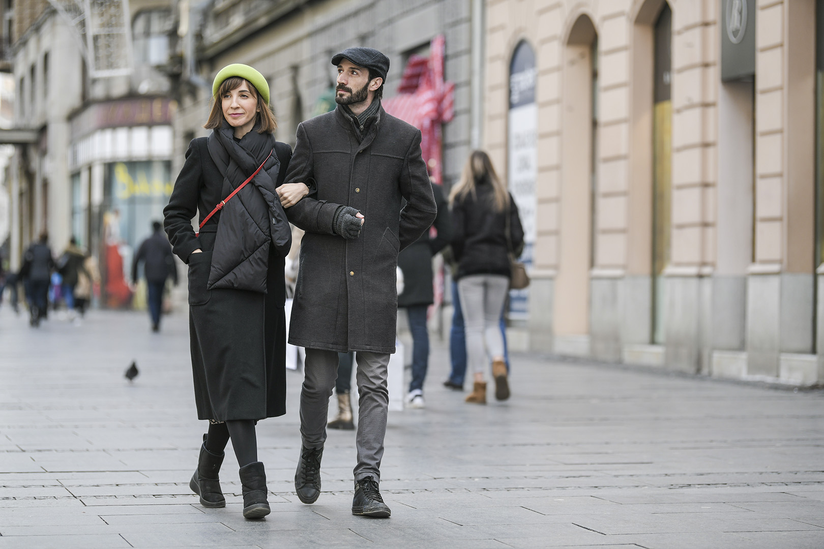 Beograd 28.01.2021. Ulicna moda, Street style, Foto: Dragan Mujan/Nova.rs