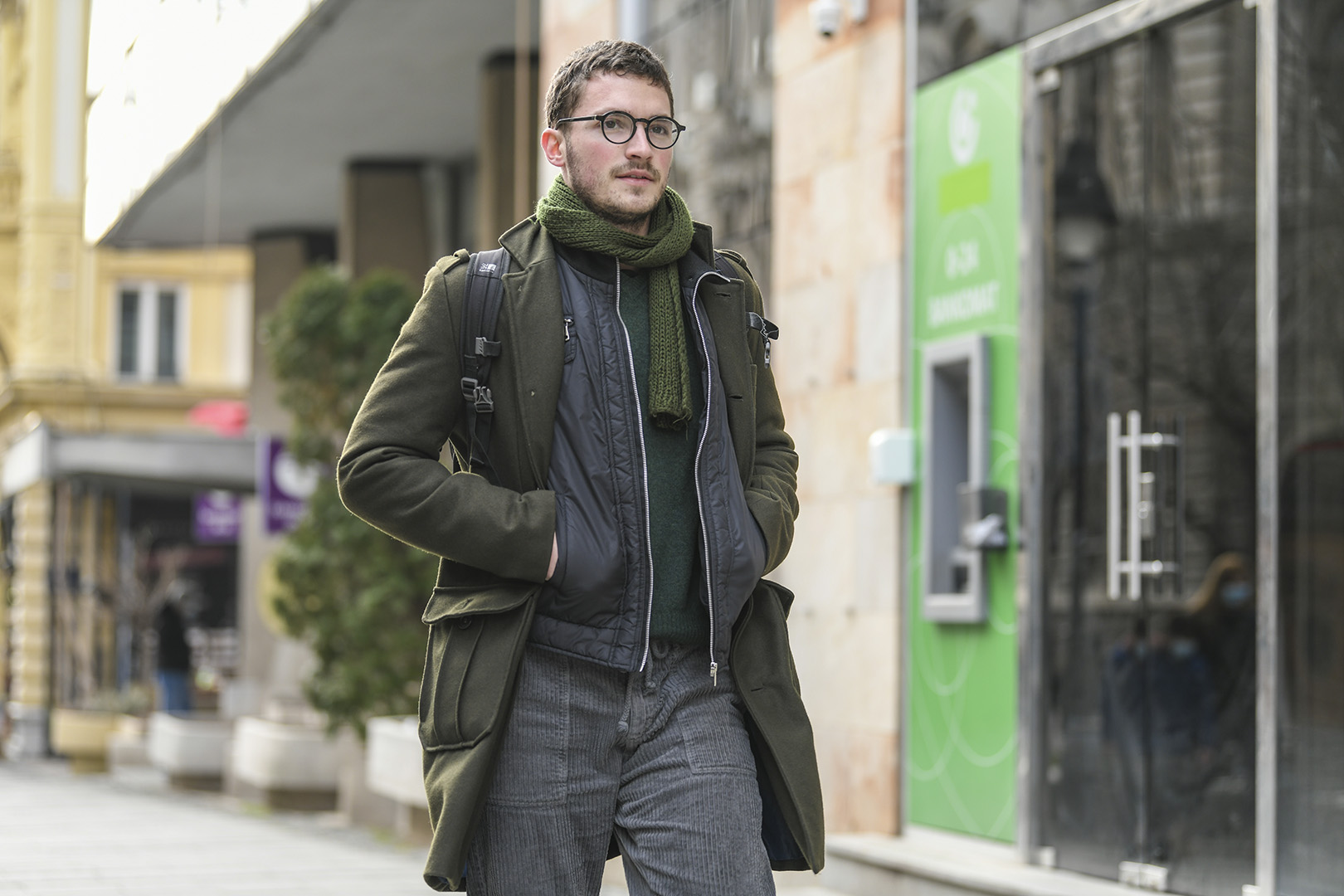 Beograd 28.01.2021. Ulicna moda, Street style, Foto: Dragan Mujan/Nova.rs