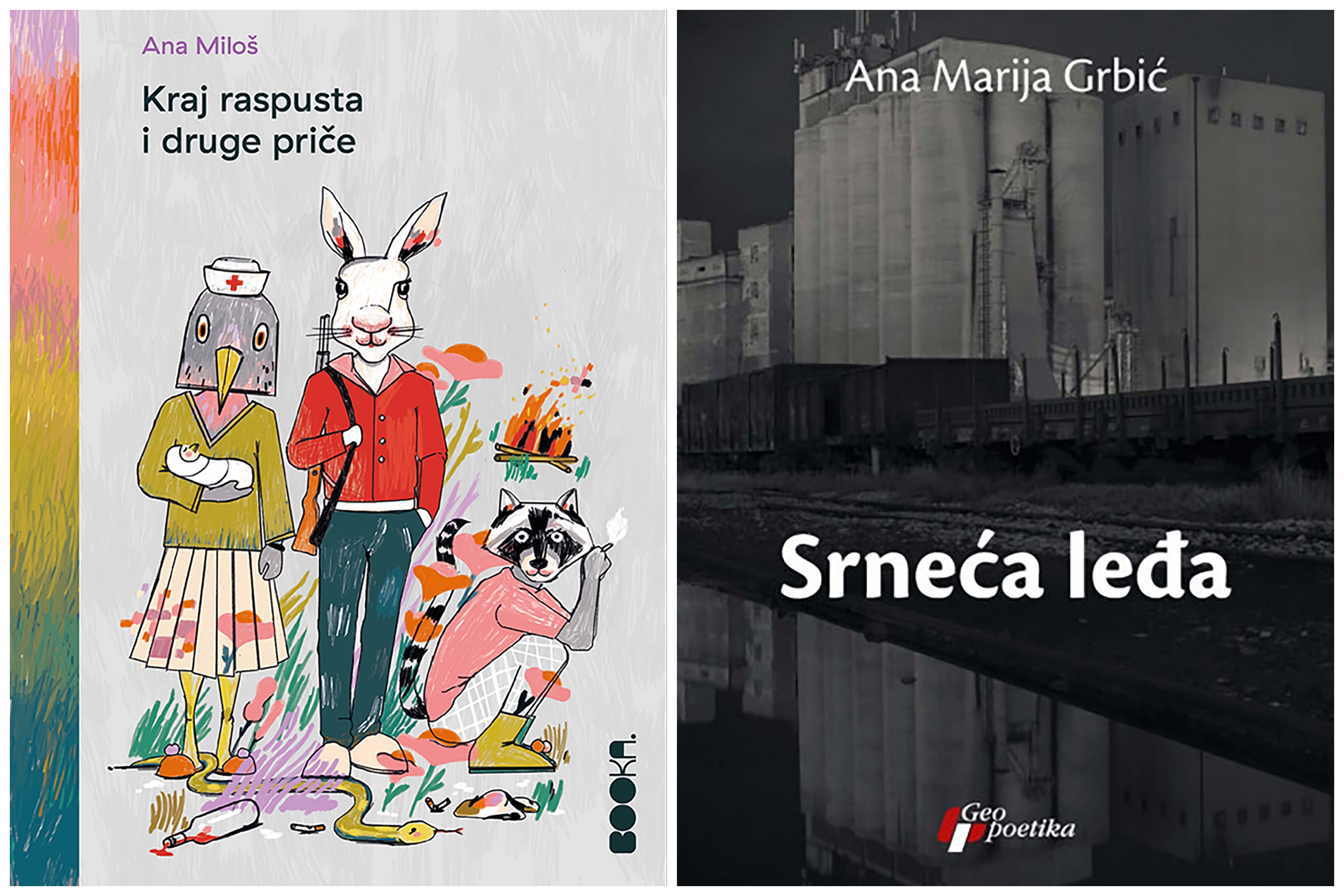 Ana Milos, Kraj raspusta i druge price, Ana Marija Grbic, Srneca ledja knjiga, knjige