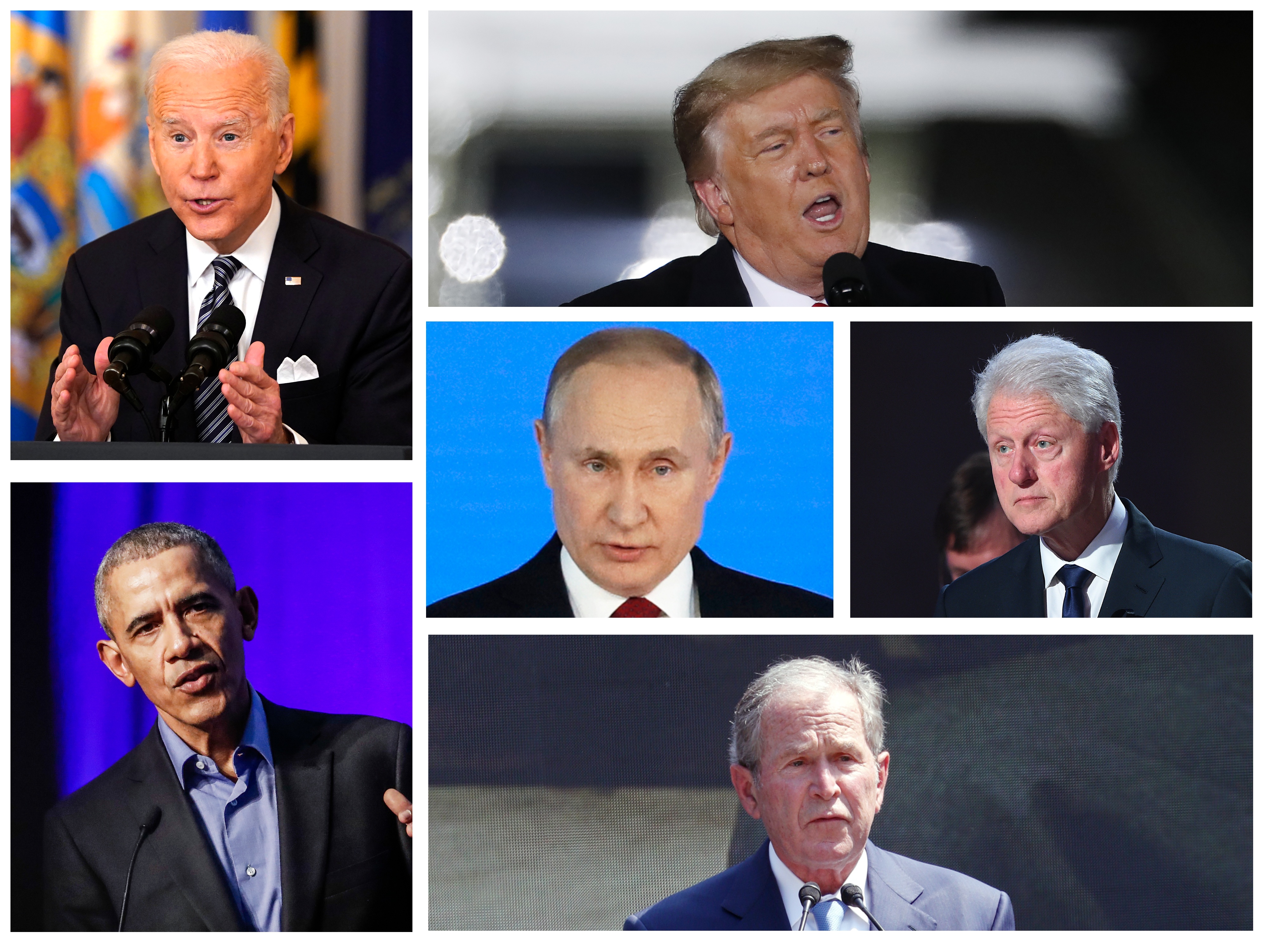 Putin i američki predsednici kombo
