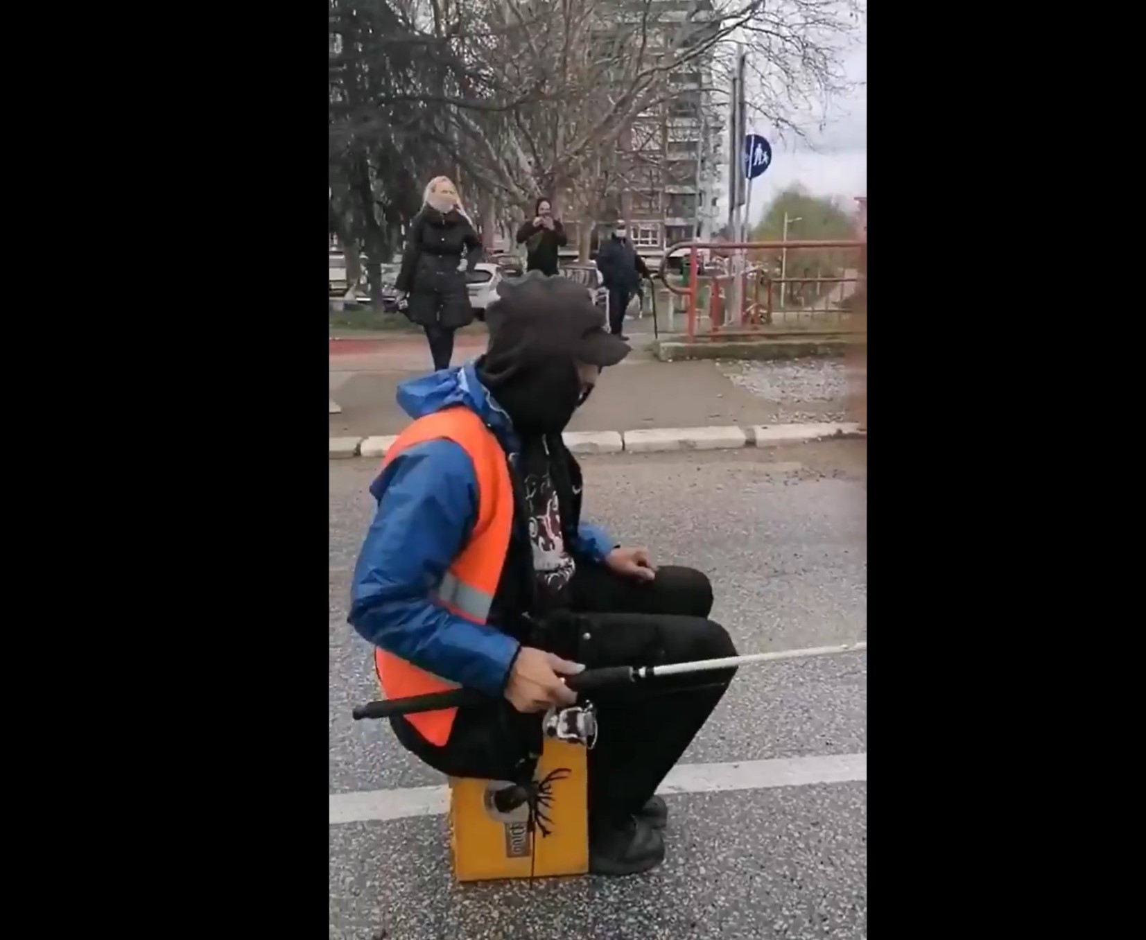 Obrenovac, most kod naselja Dudovi, pecanje