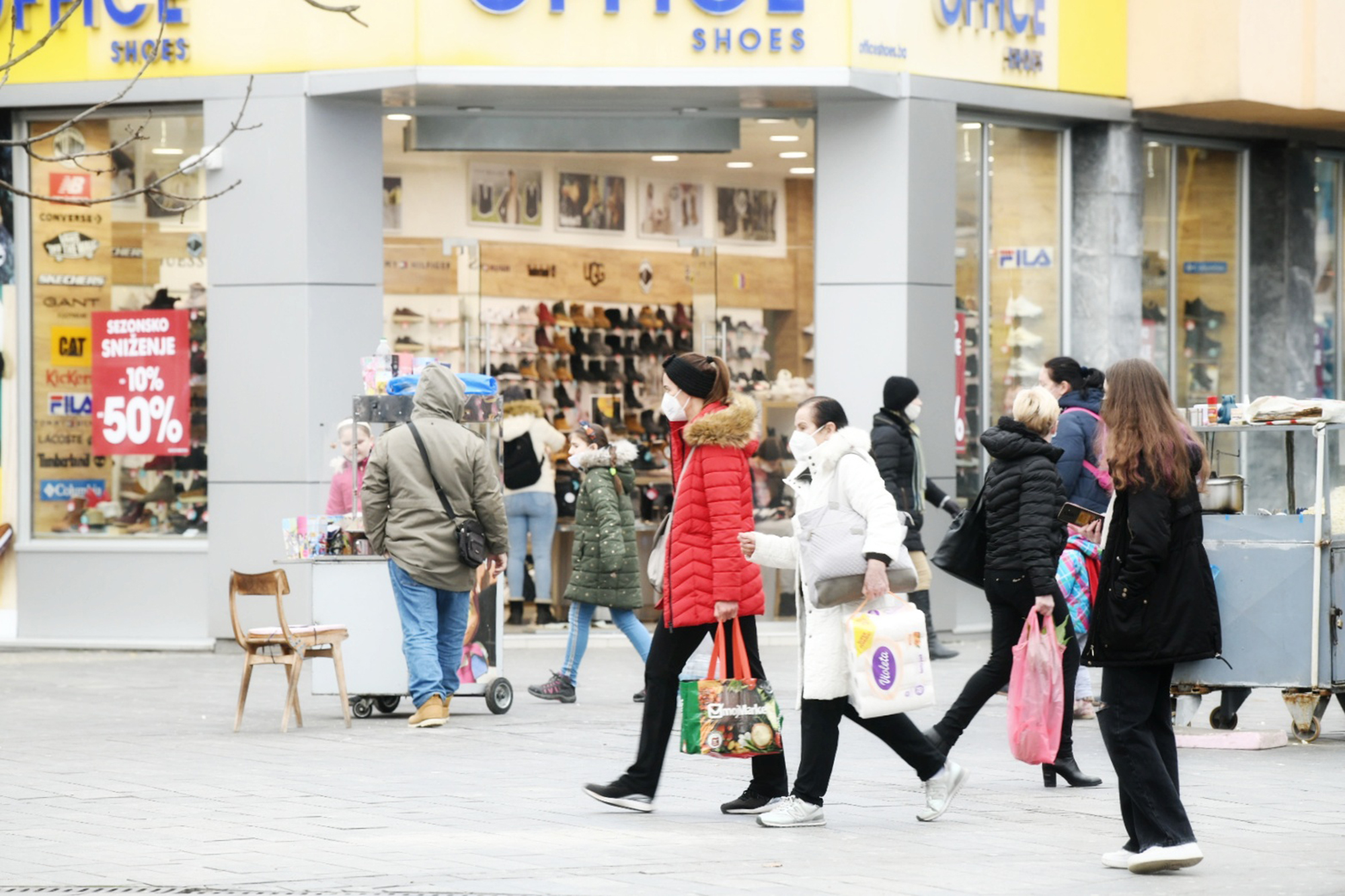 Banja Luka 27. decembar 2020. Banja Luka, grad, ulice, zima Foto:Vesna Lalic/Nova.rs