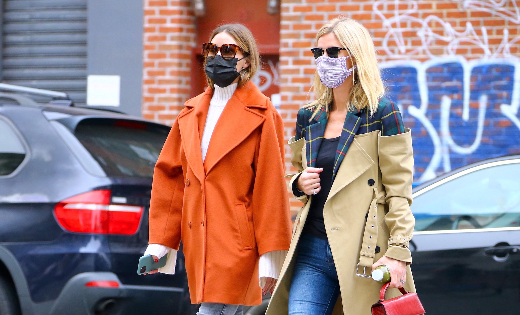 Olivia Palermo and Nicky Hilton out in New York
