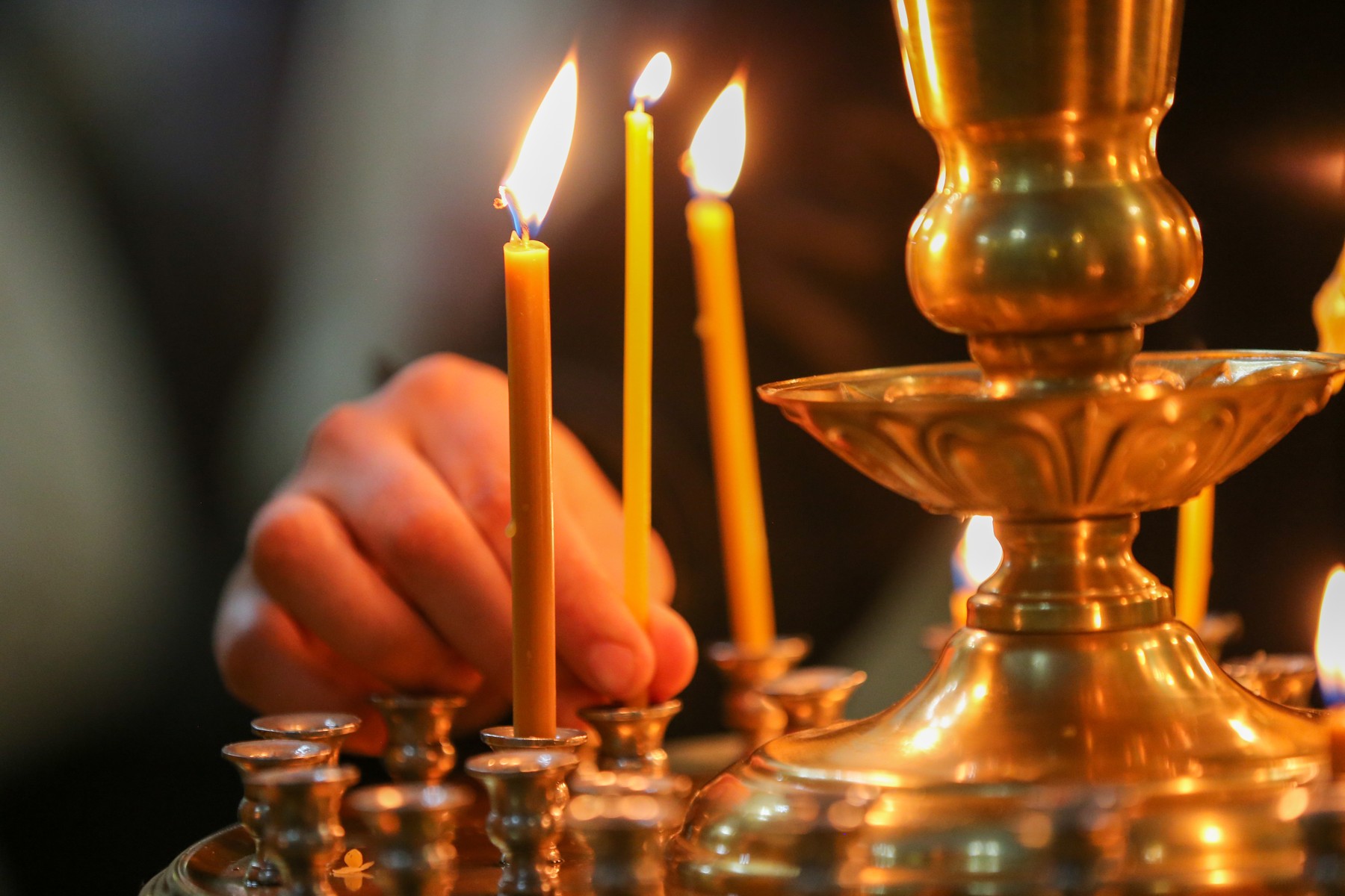 Orthodox Christmas celebrated in Grozny, Chechnya, Russia crkva