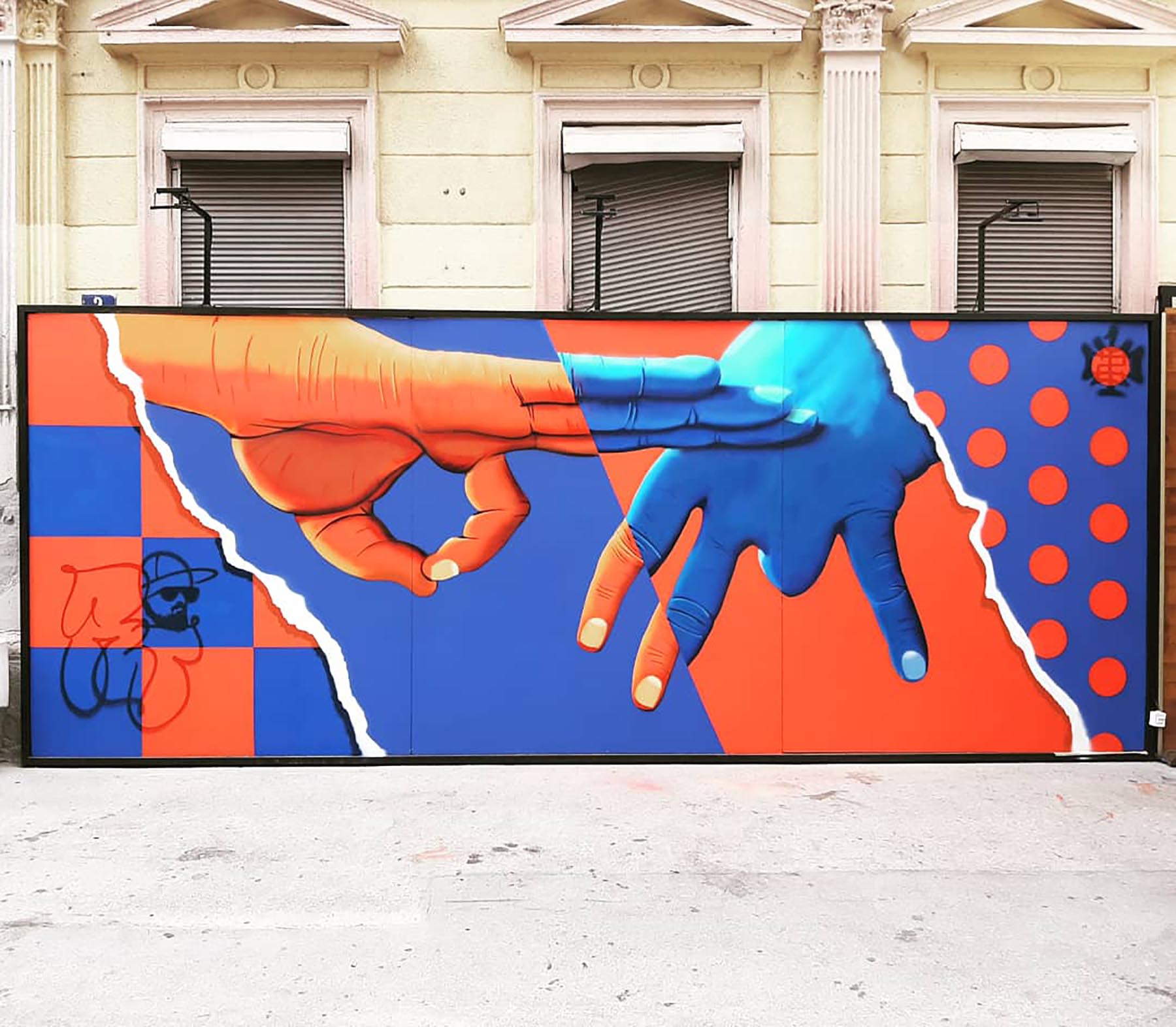 Uroš Štrboja, autor murala, mural, murali