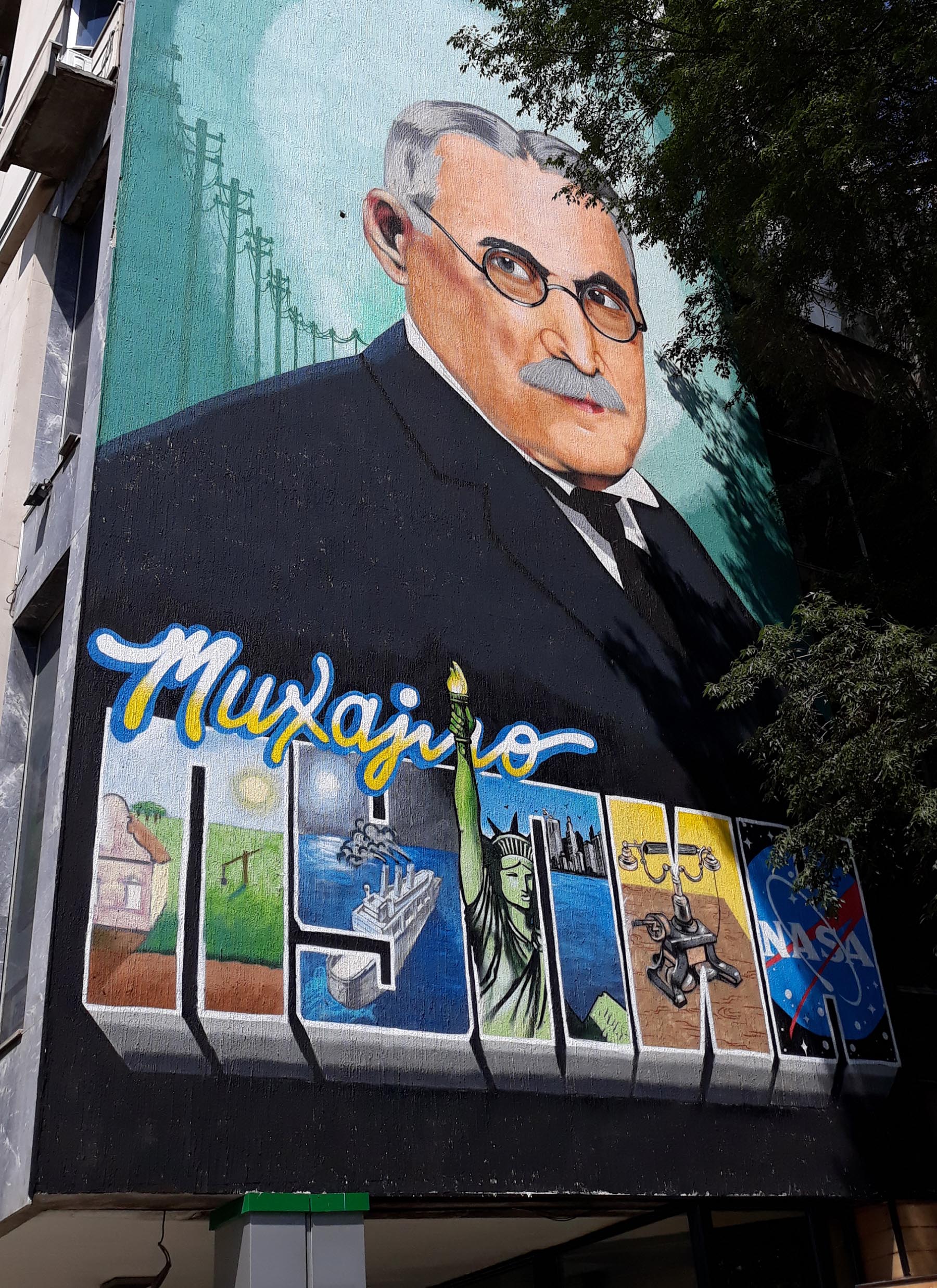 Uroš Štrboja, autor murala, mural, murali
