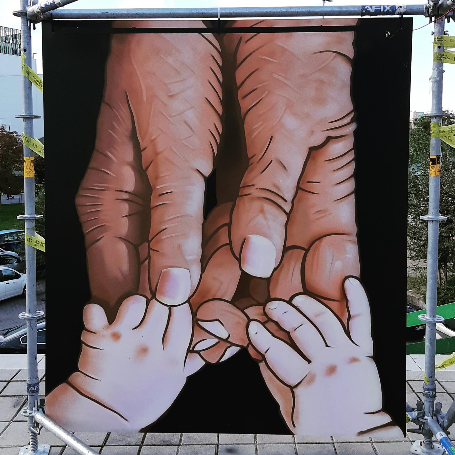 Uroš Štrboja, autor murala, mural, murali