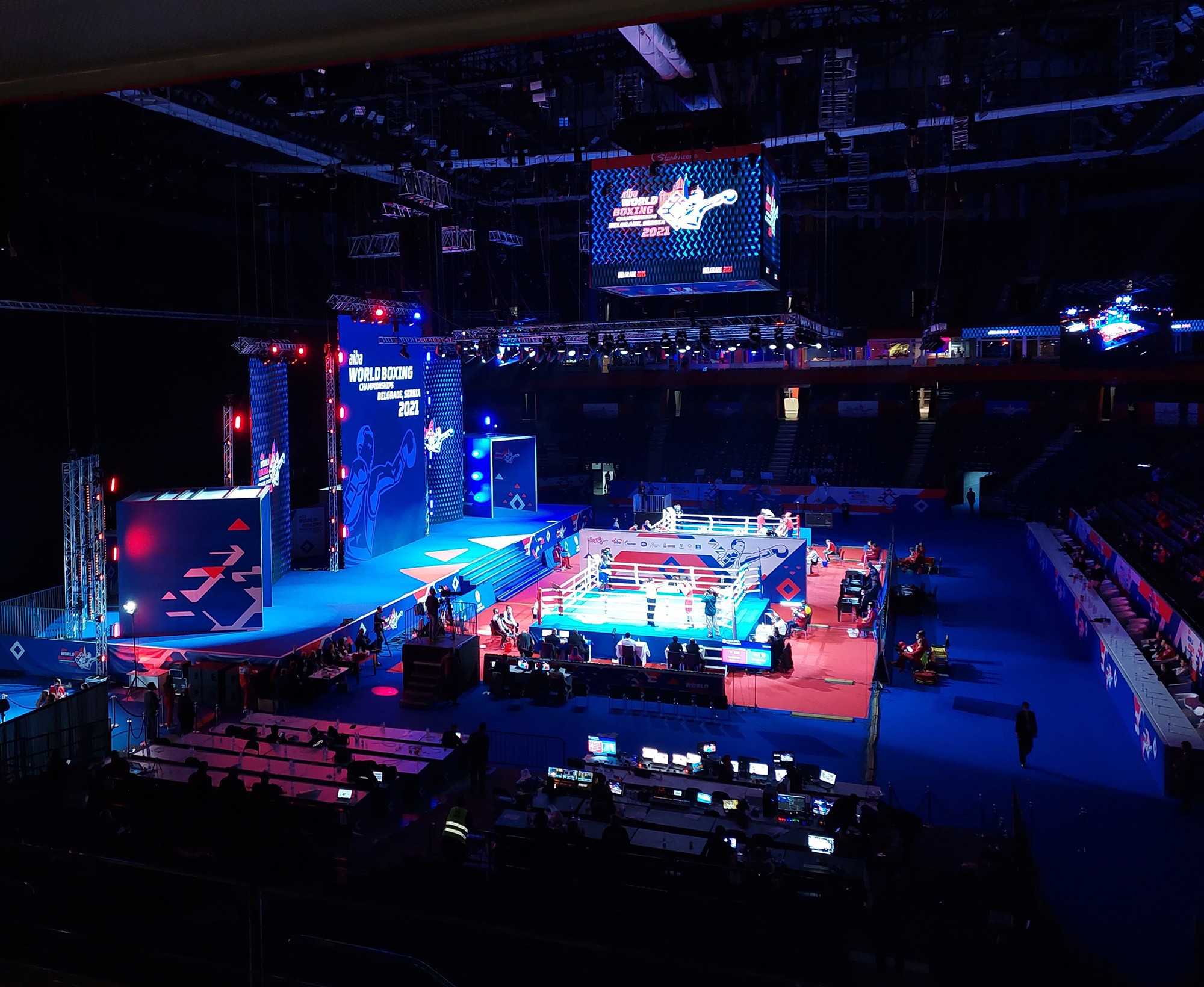 SP u boksu Bg Arena1