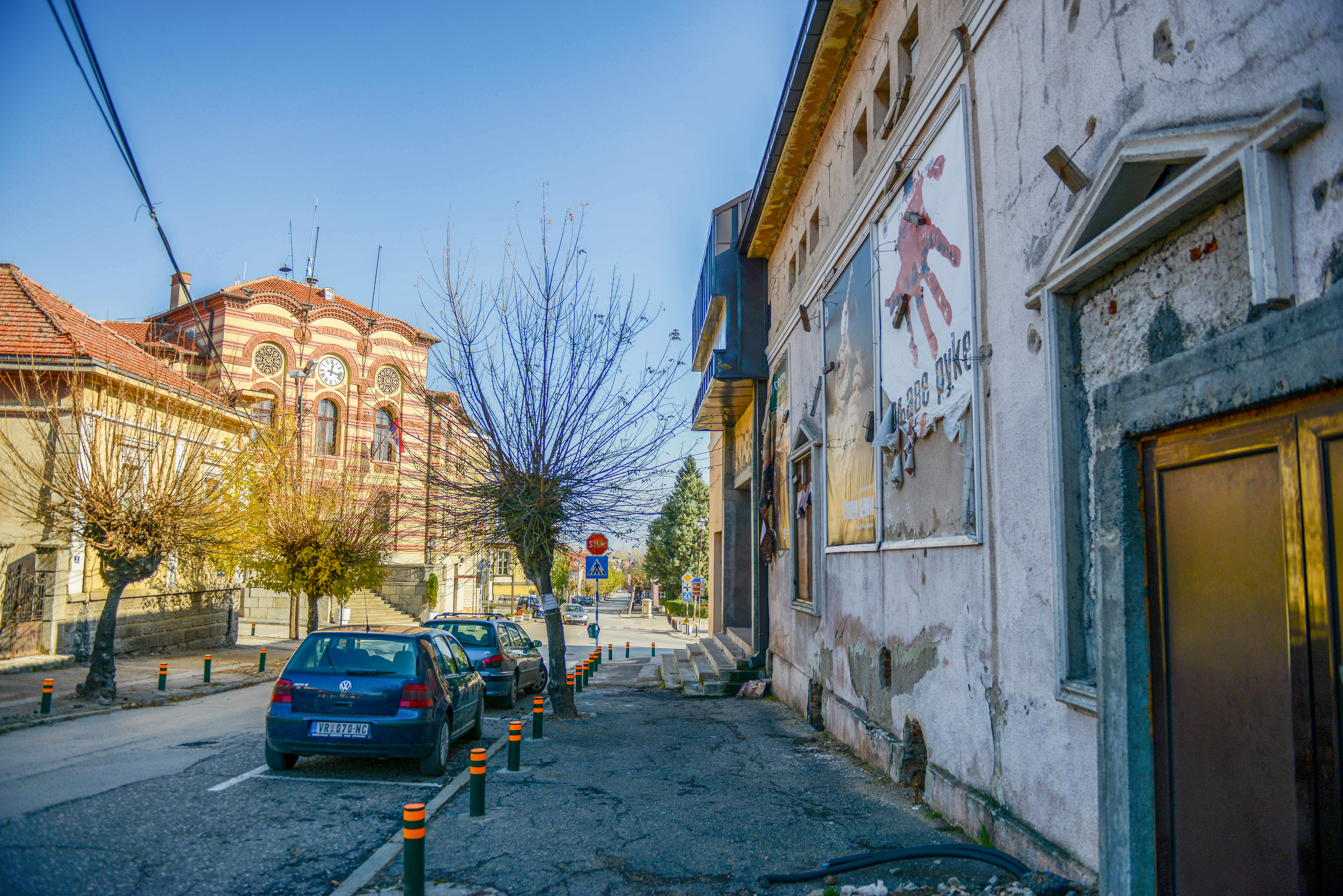 Vranje,,Serbia,-,November,,2017:,Bora,Stankoviä,Theater,After,The