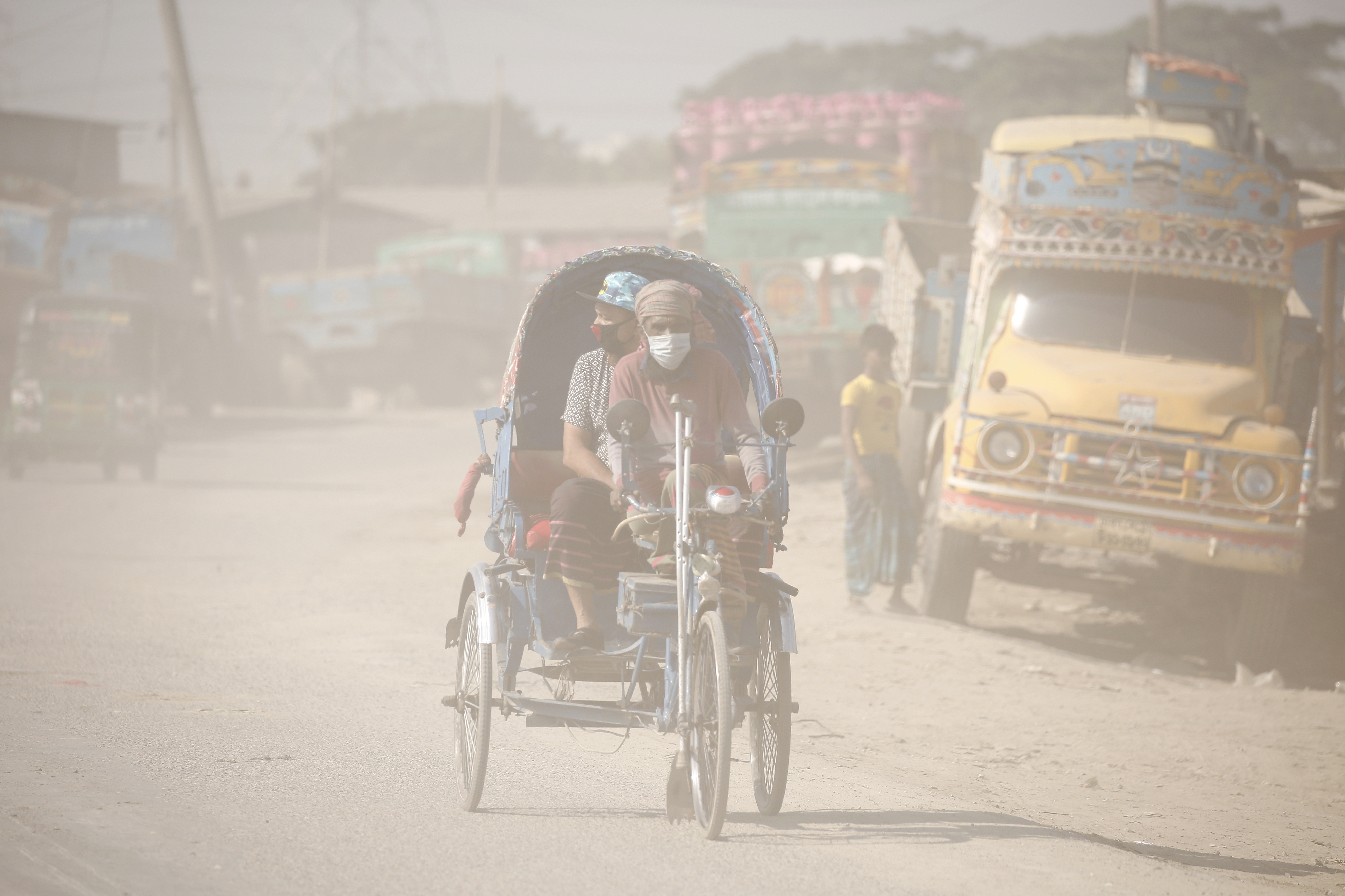 Zagađenje, Air pollution in Dhaka