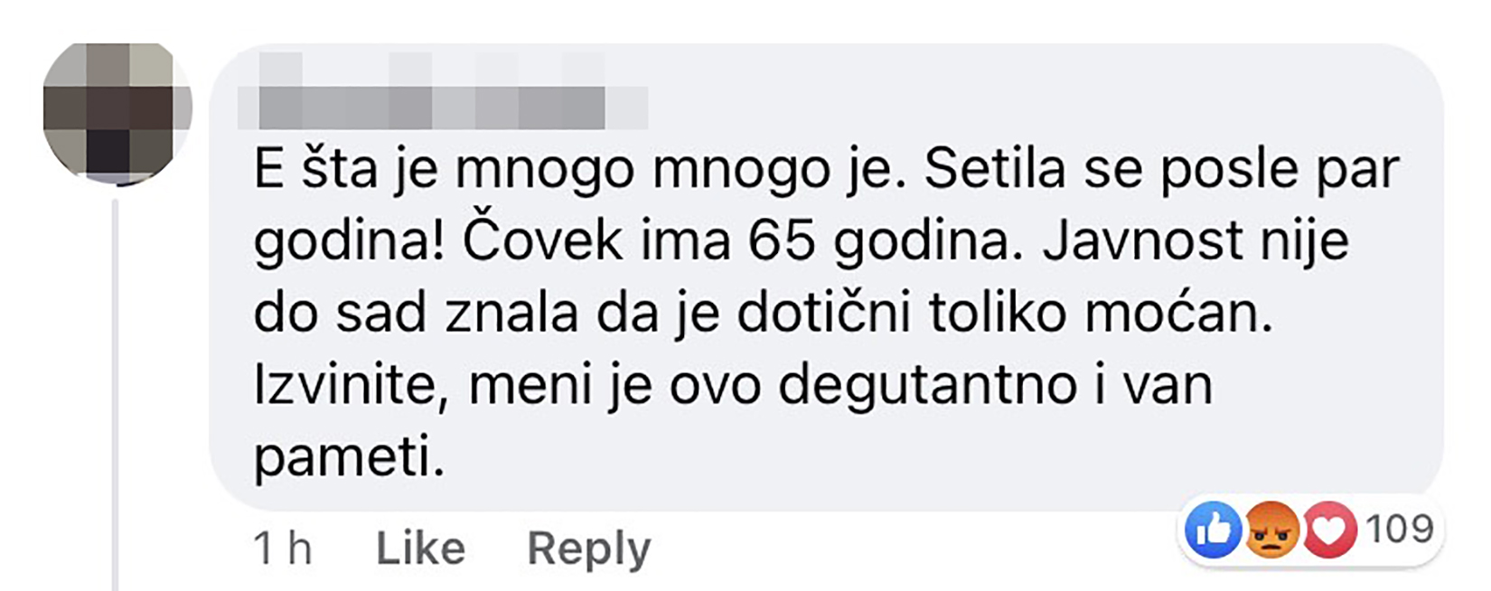 Branislav Lečić, komentari Foto: Društvene mreže