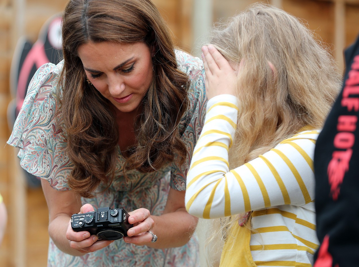 The Duchess of Cambridge joins a Photography Workshop