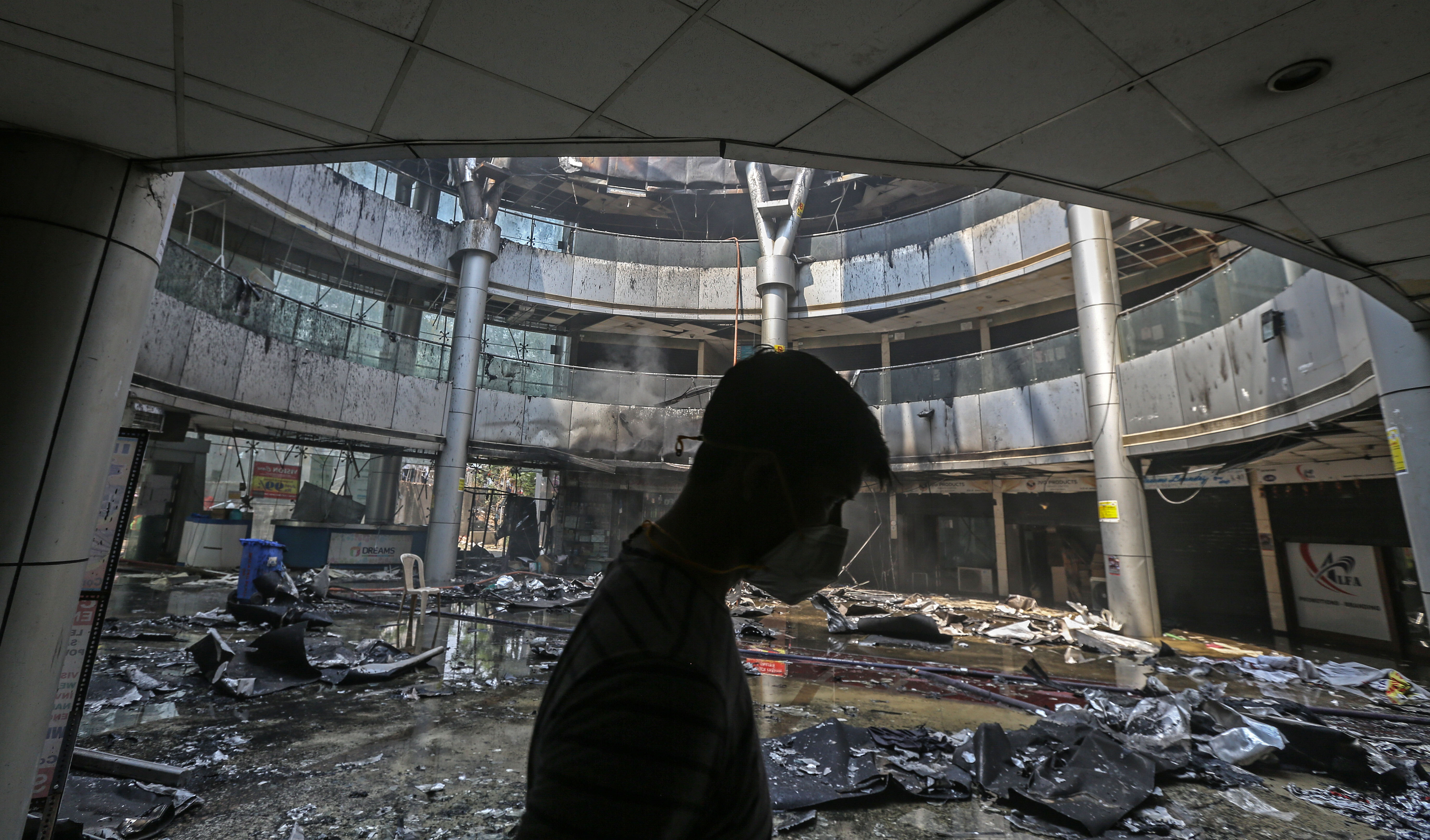 Fire at Covid hospital in Mumbai