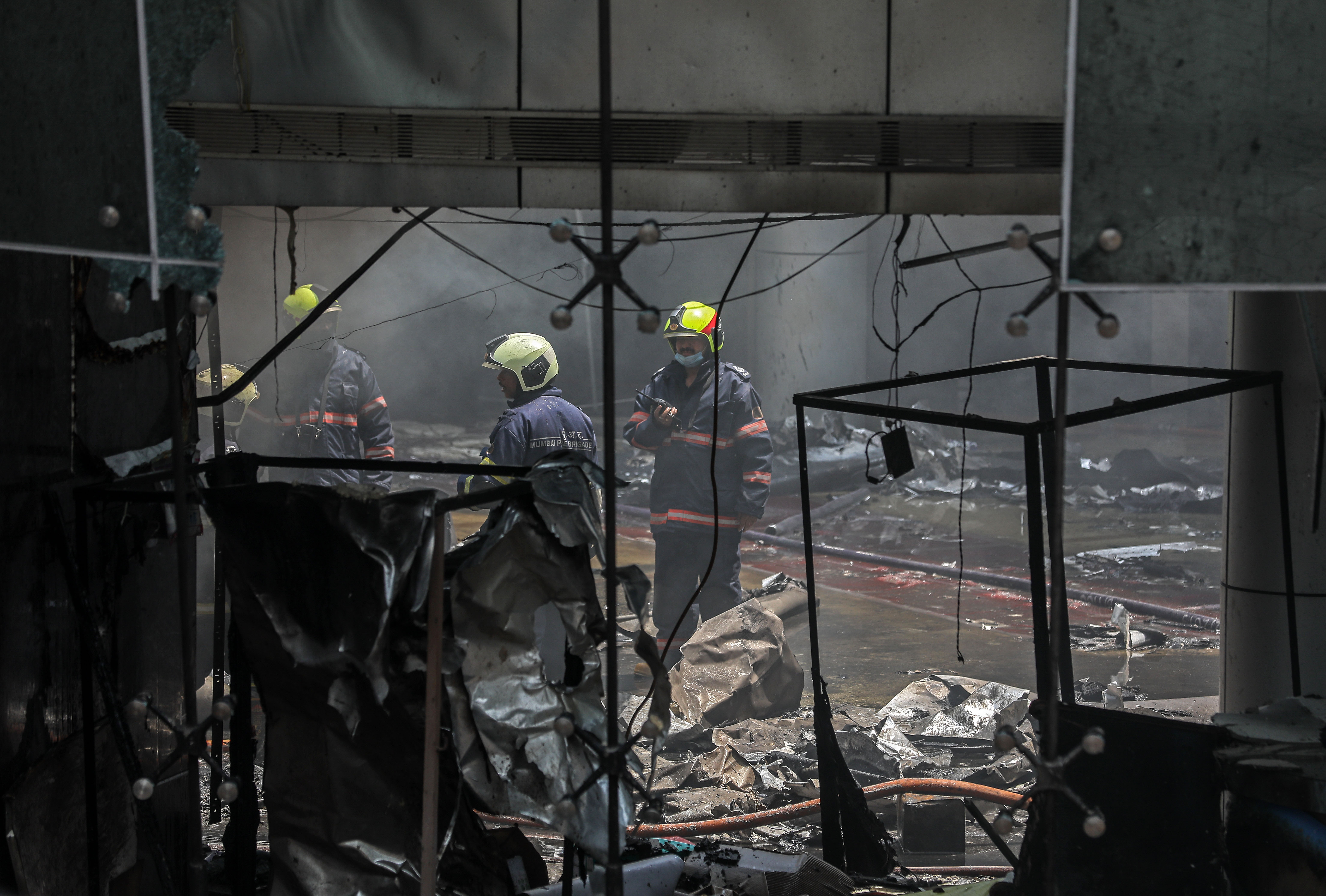 Fire at Covid hospital in Mumbai