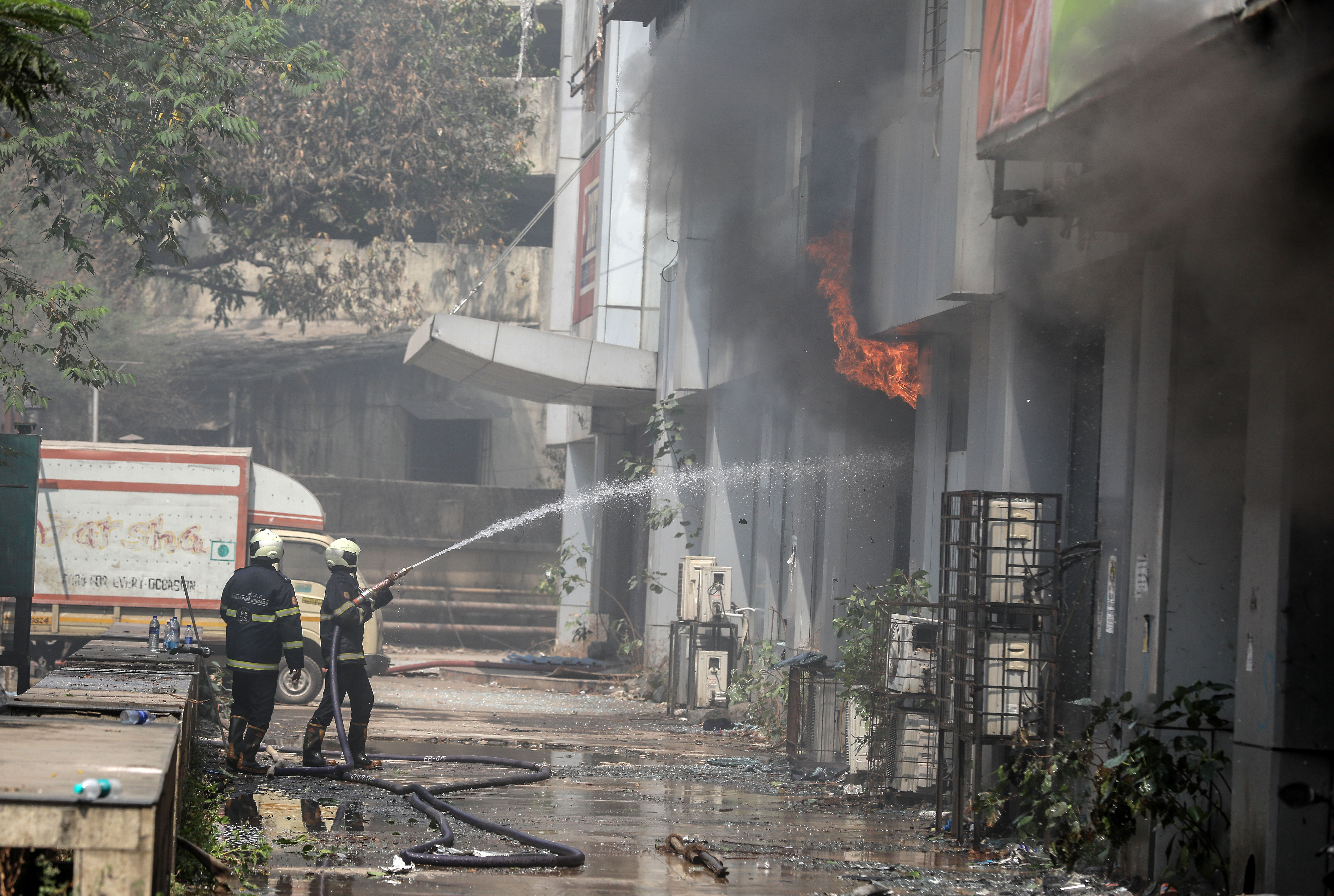 Fire at Covid hospital in Mumbai