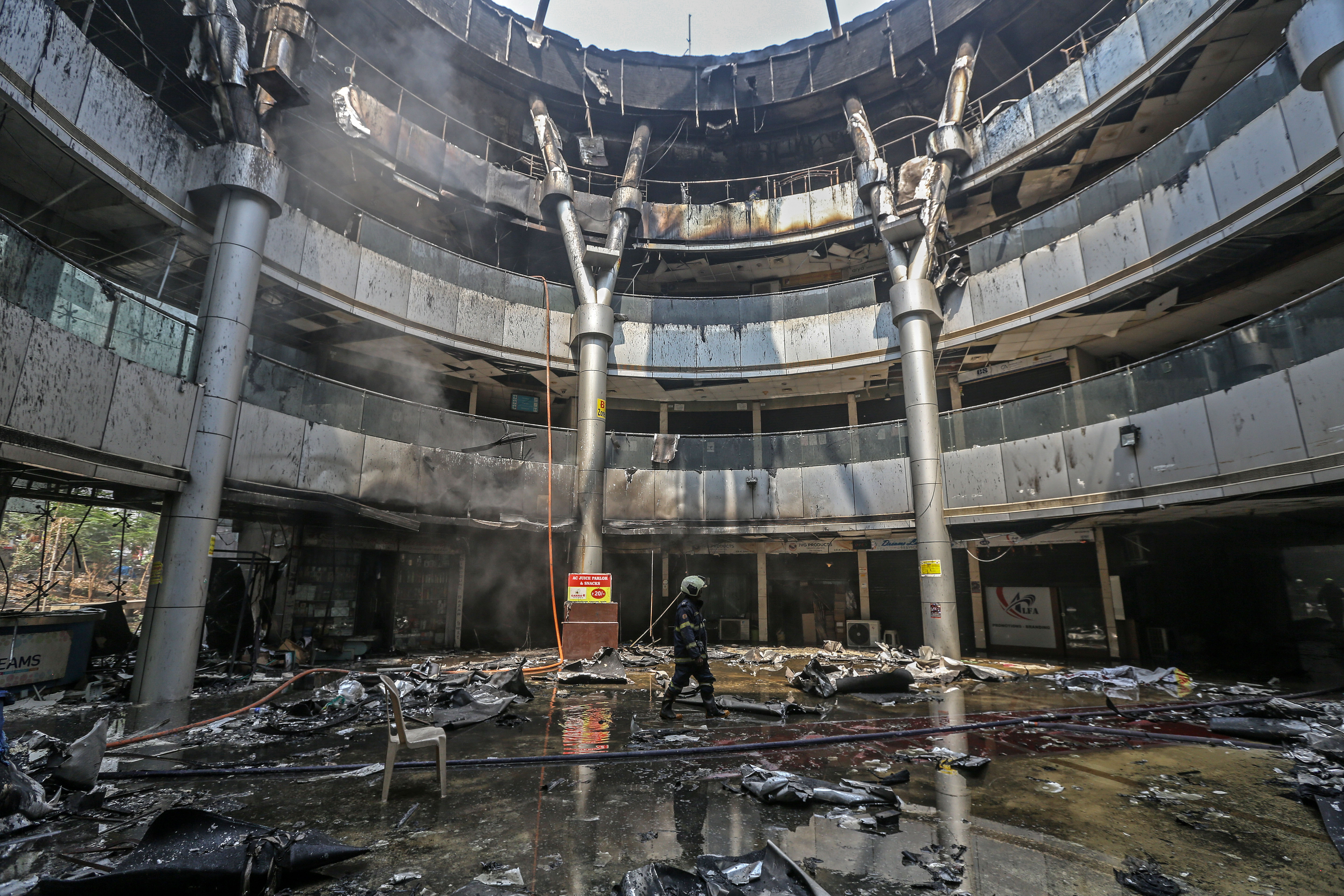 Fire at Covid hospital in Mumbai