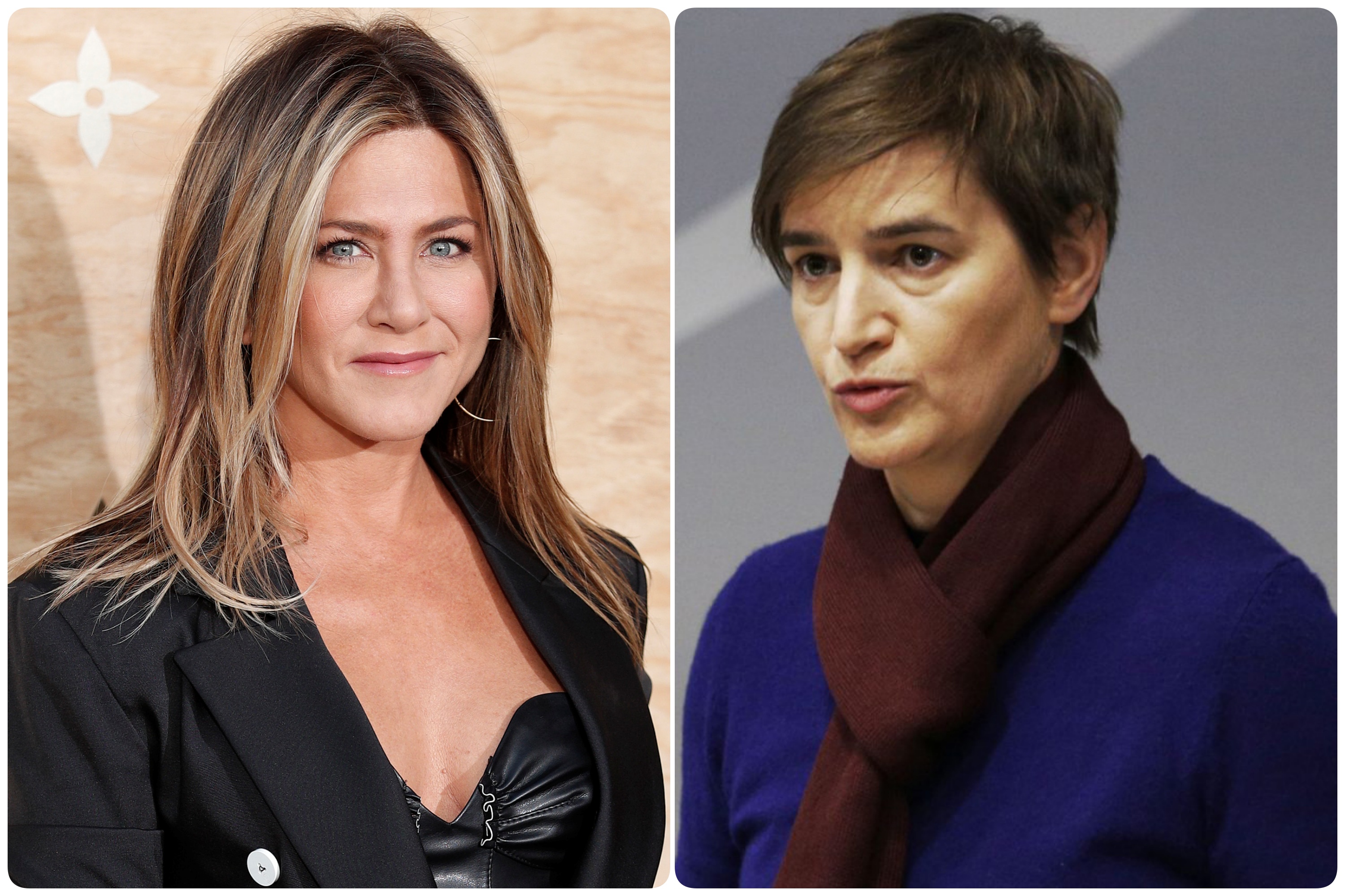 Dženifer Aniston i Ana Brnabić