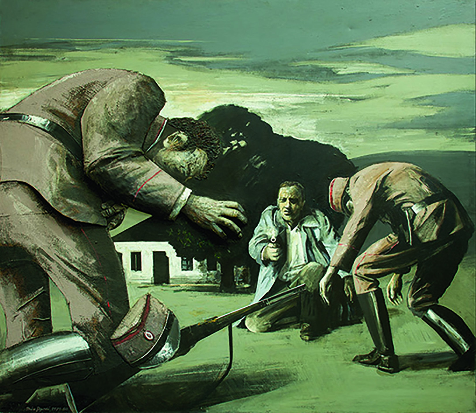 7. juli Ustanak 1941, Miodrag MIća Popović. Izložba Od bidermajera do Mediale, Slikarstvo 19. i 20. veka u Istorijskom muzeju Srbije, izložba, Istorijski muzej Srbije Foto: Istorijski muzej Srbije/Promo