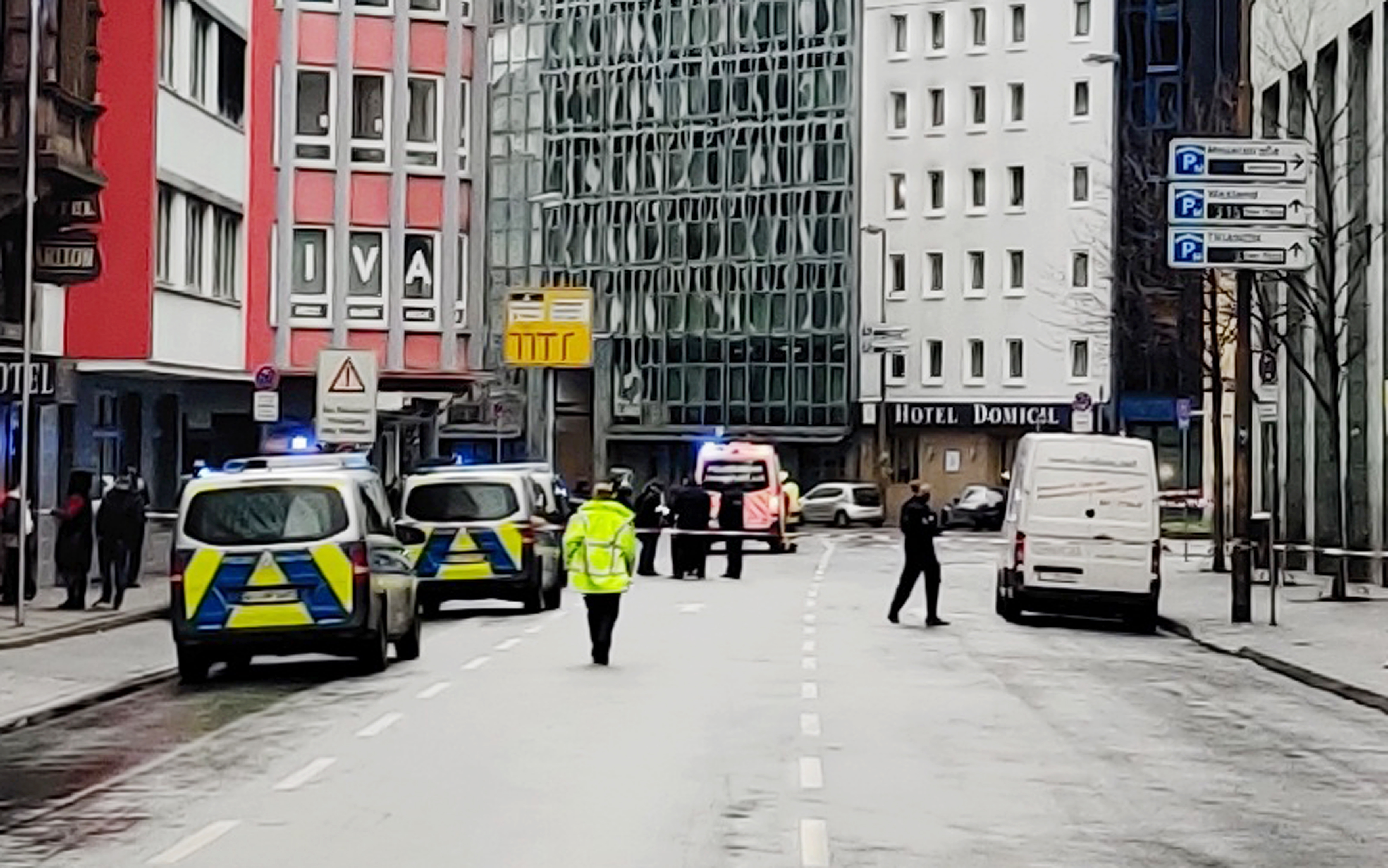 Several injured in knife attack in Frankfurt