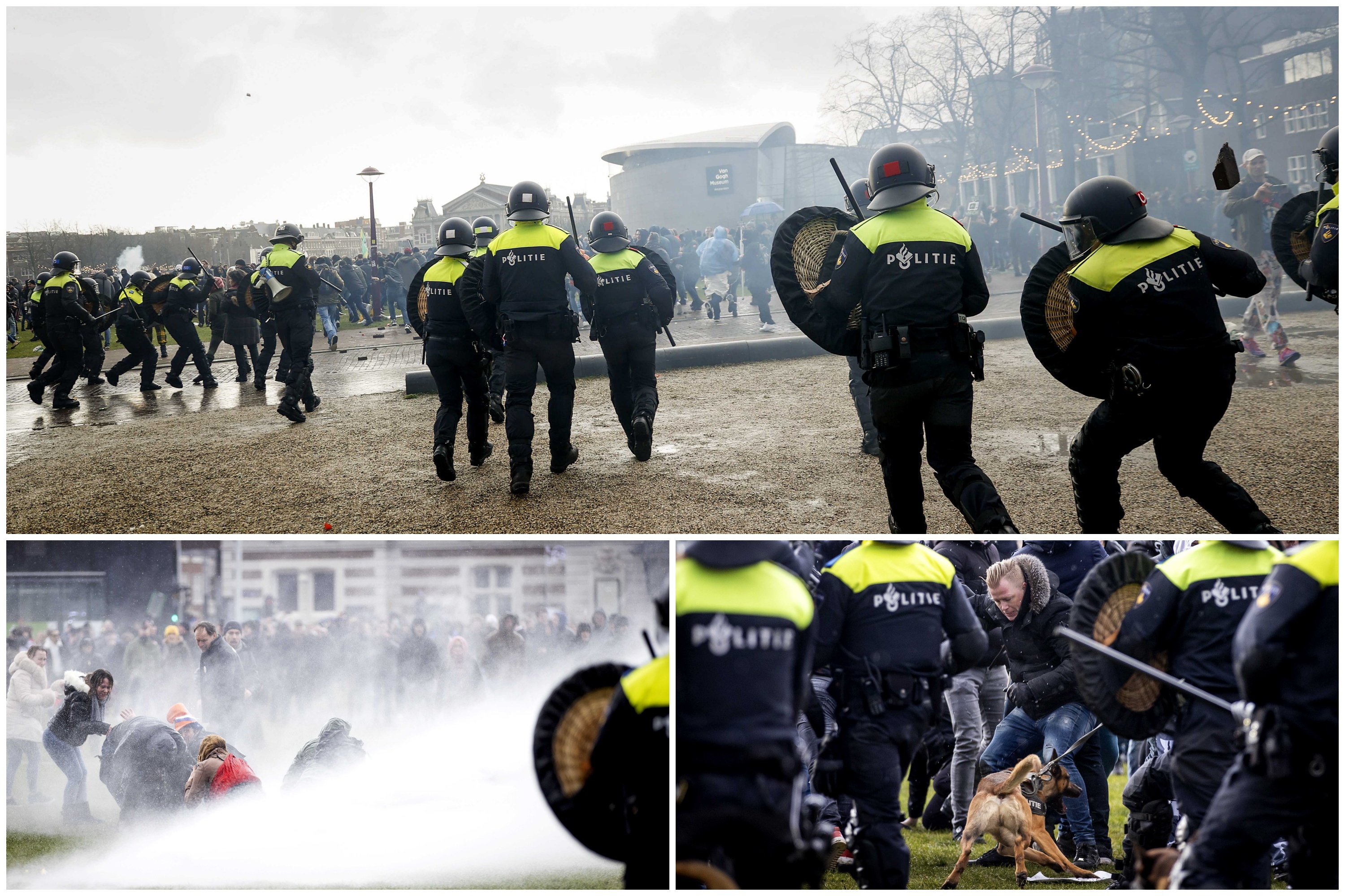 holandija protest kombo