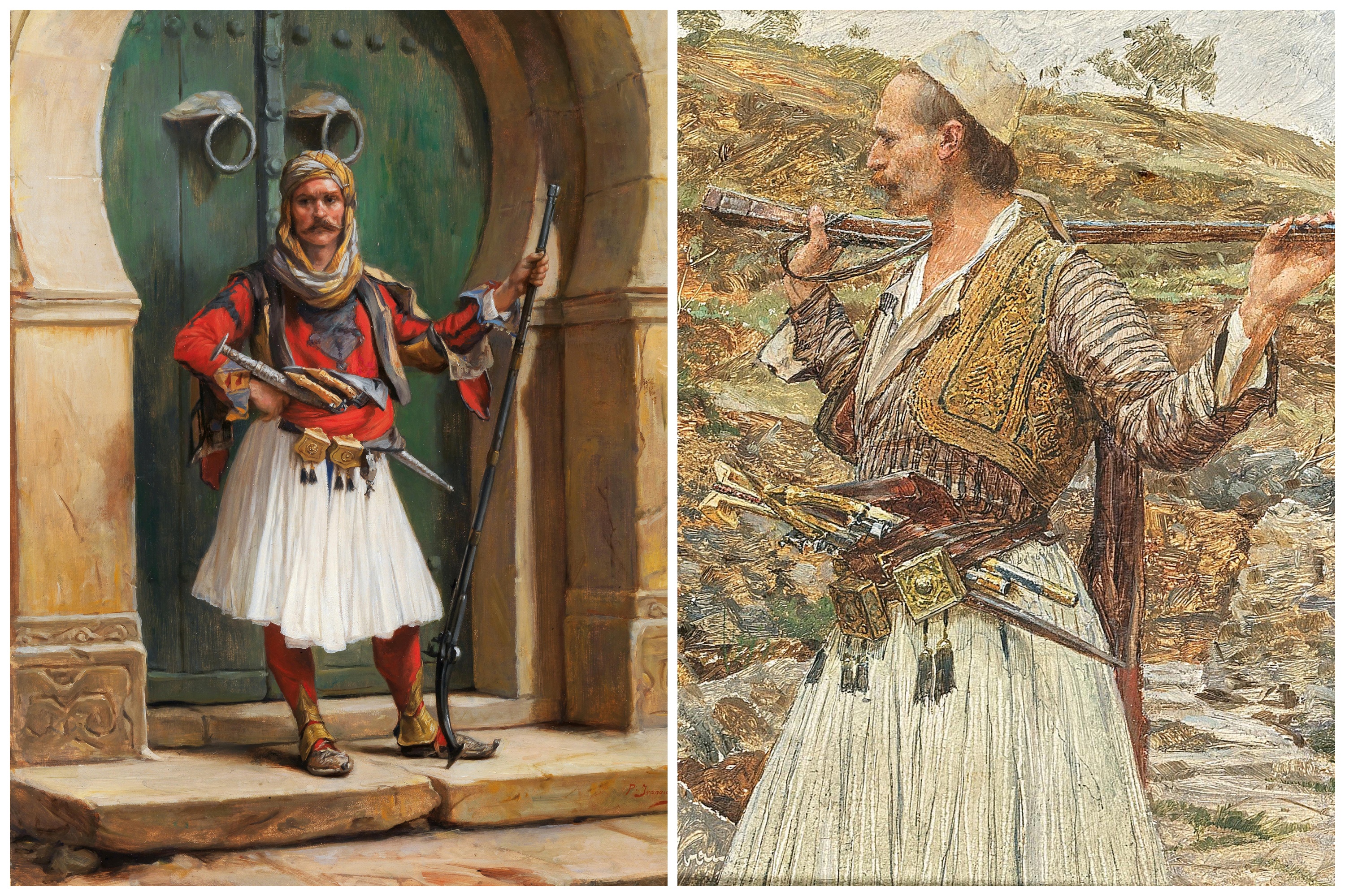 Paja Jovanovic Stražar i Arbanas, Paspartu