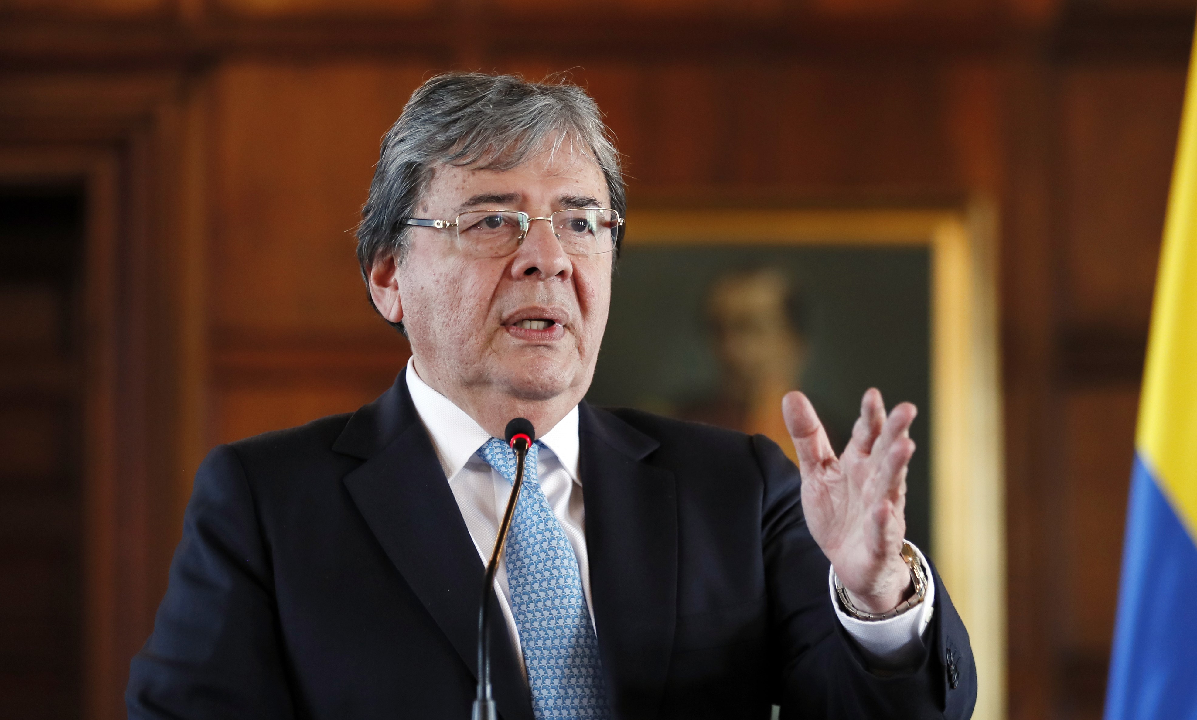 Press conference of Foreign minster of Colombia and Venezuela