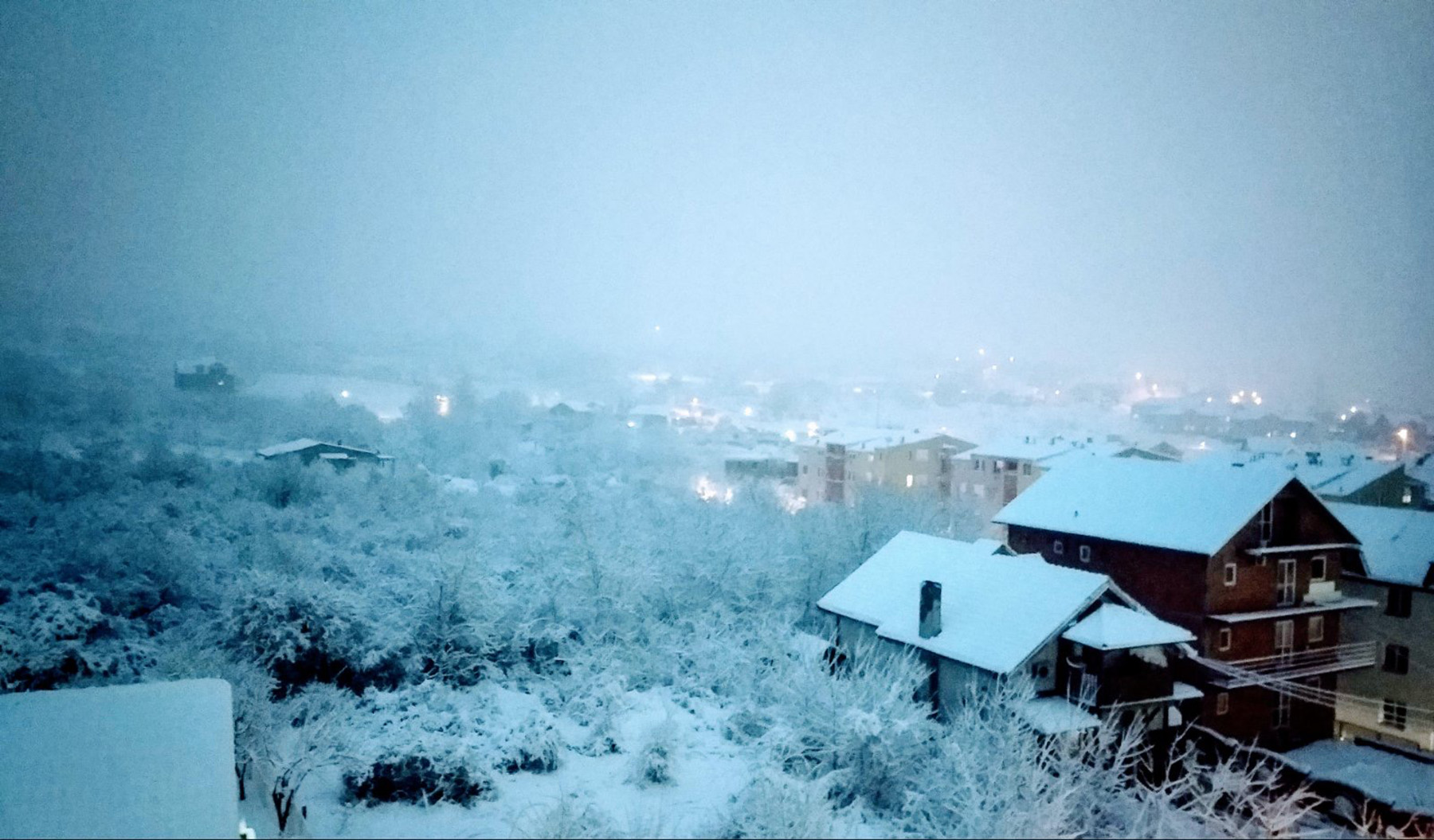 Sneg u Beogradu Zvezdara