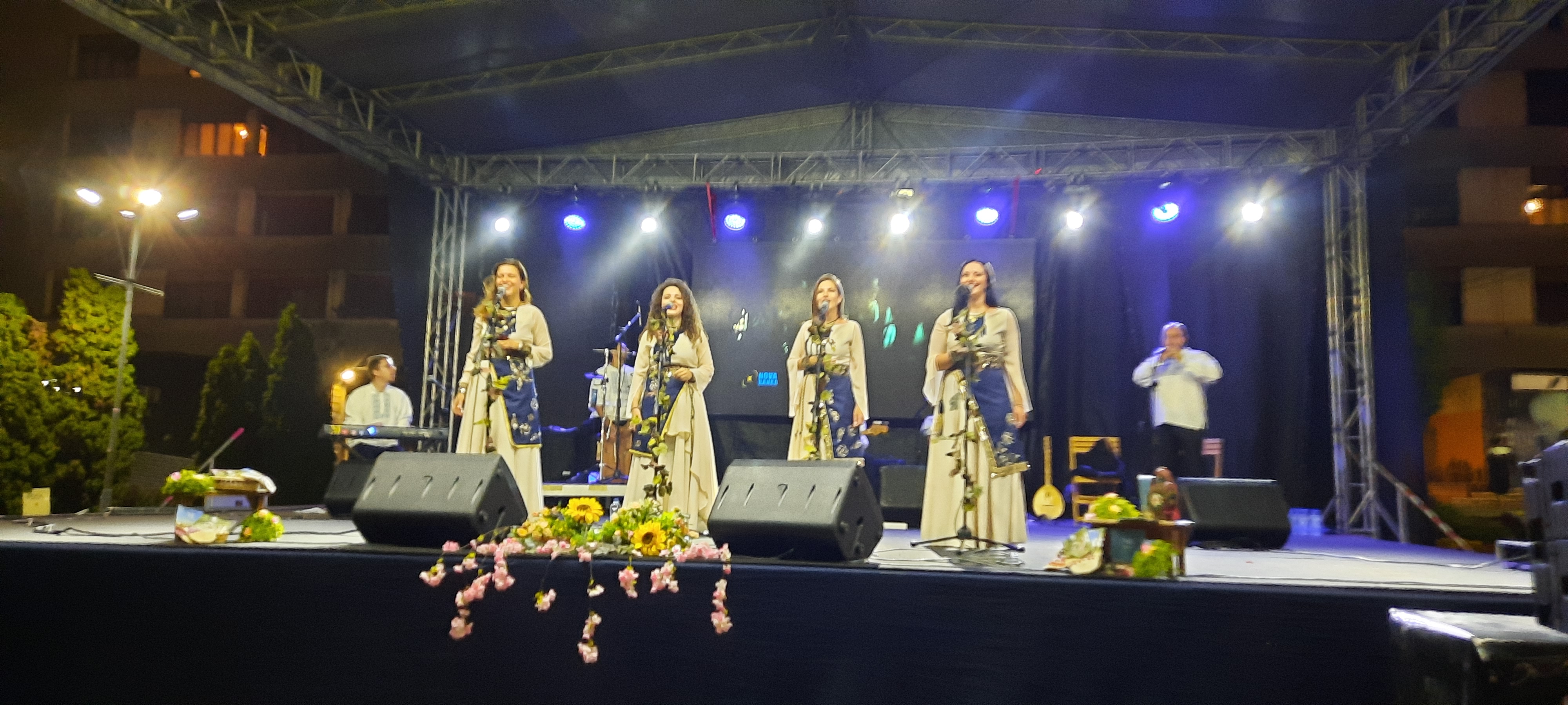Užice, 22.08.2021. Šesti festival Žestival, etno grupa Traga Foto: Slavica Panić/Nova.rs